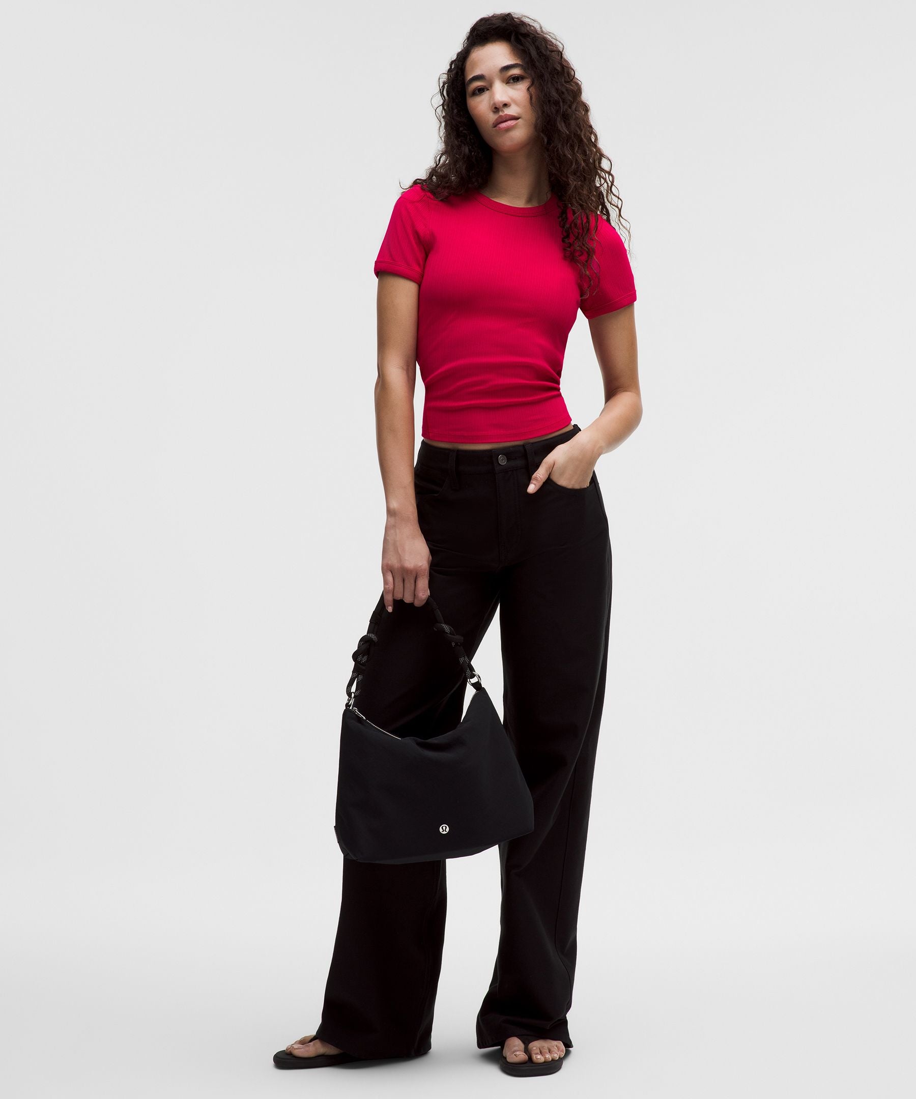 Lululemon Women's Hold Tight Micro-Rib Straight-Hem T-Shirt
