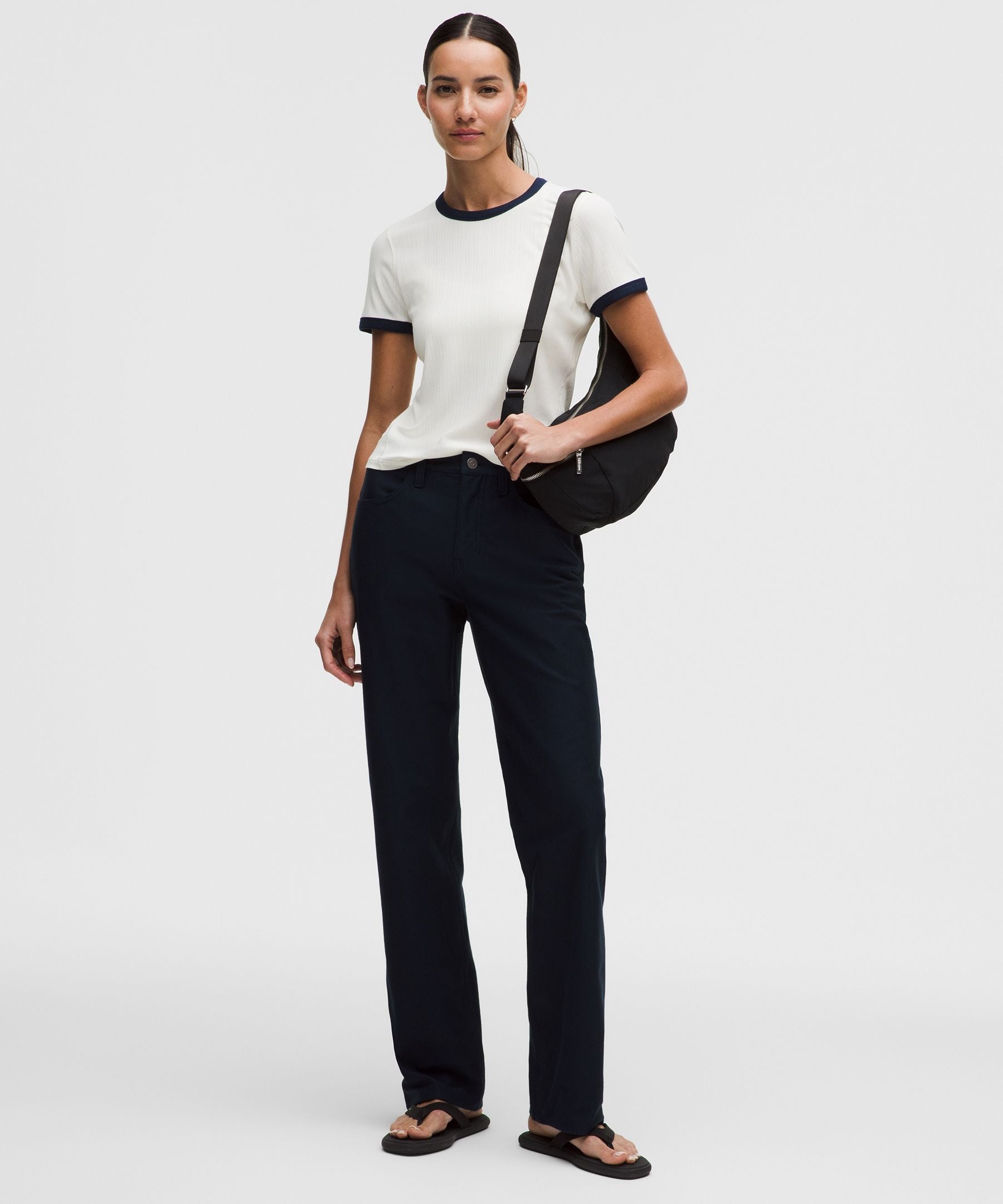 Lululemon Women's Hold Tight Micro-Rib Straight-Hem T-Shirt