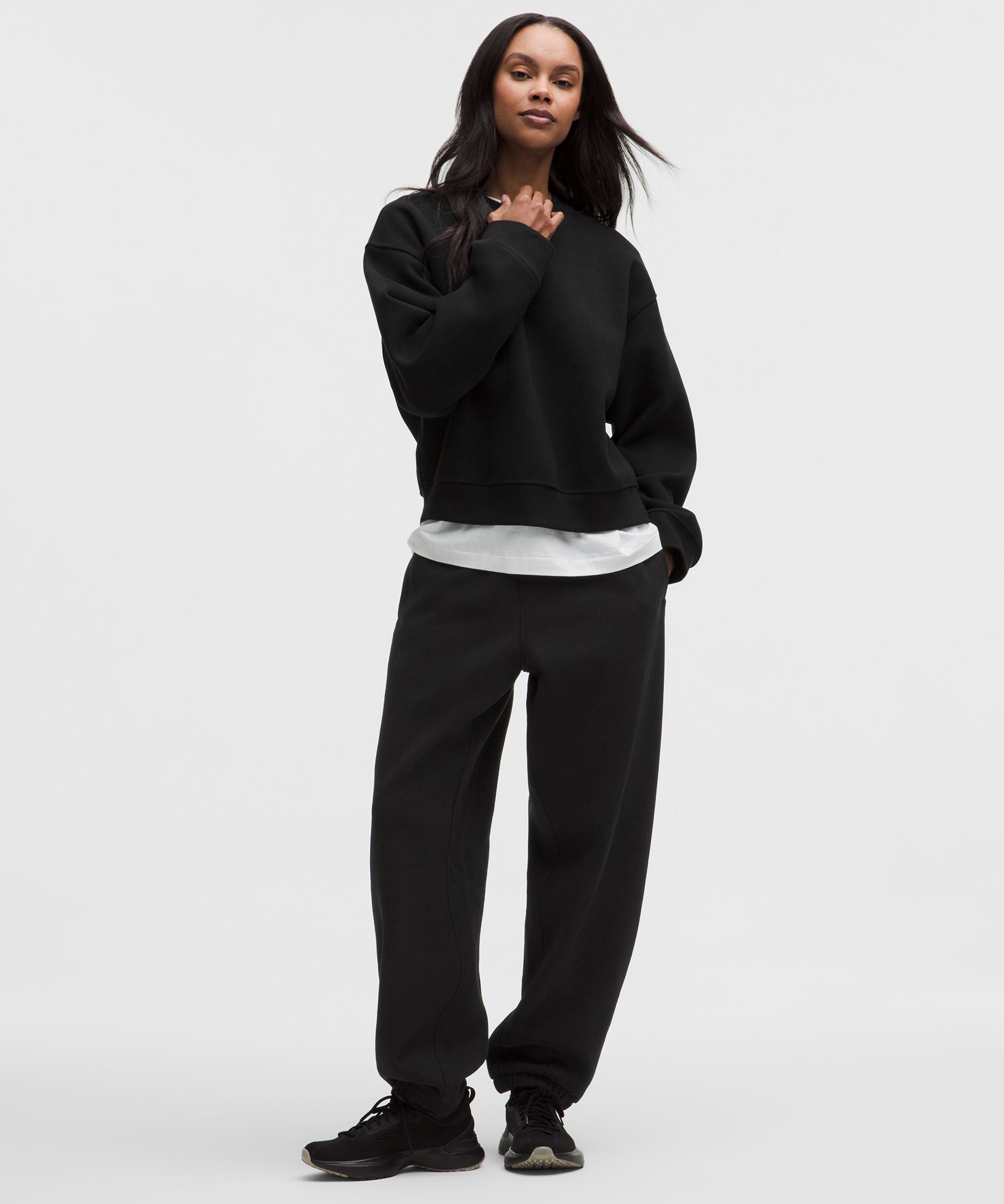 Lululemon Women's Steady State SuperLoft Crew *Wider Cuff