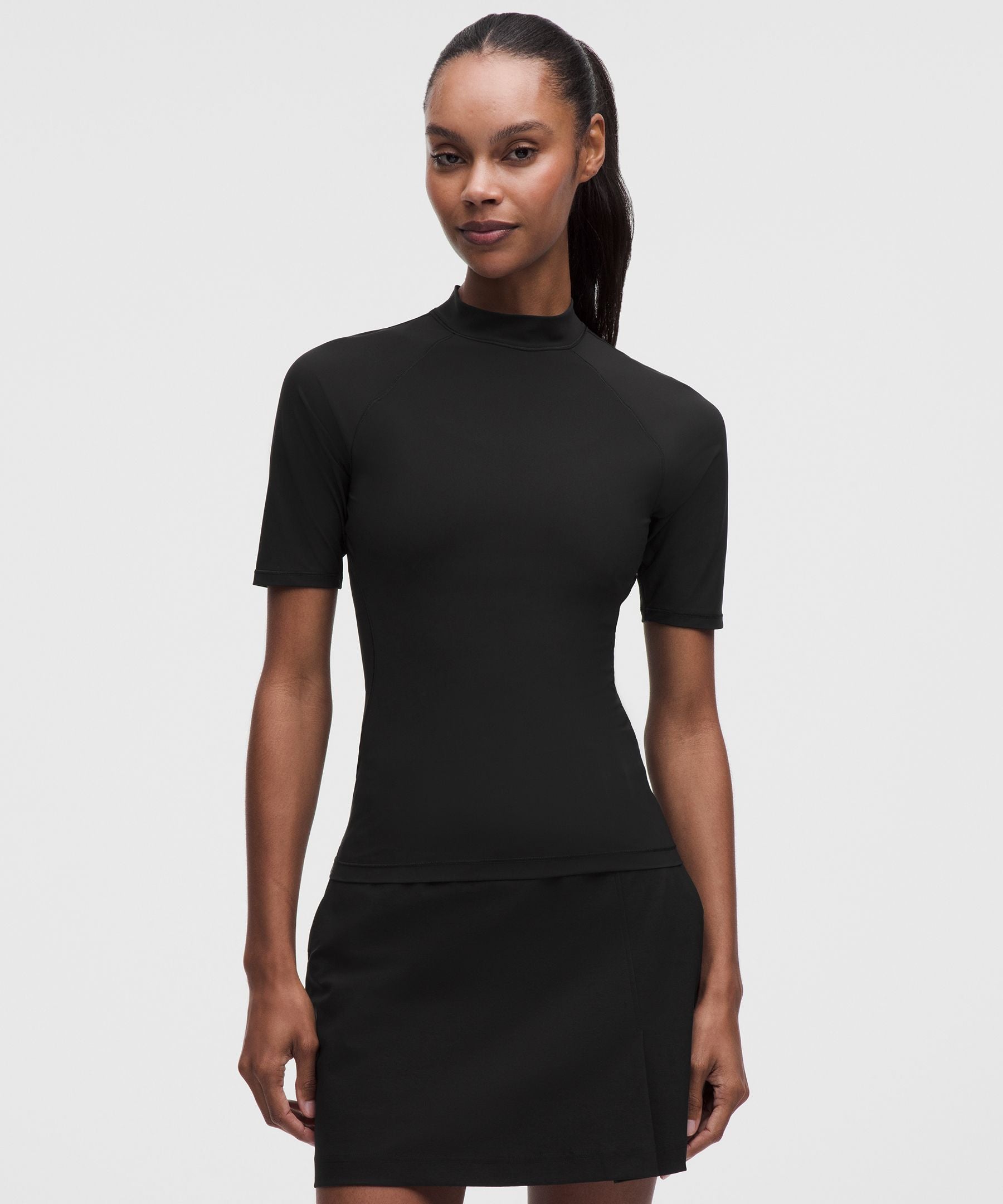 Lululemon Women's Lightweight Mockneck Short-Sleeve Shirt