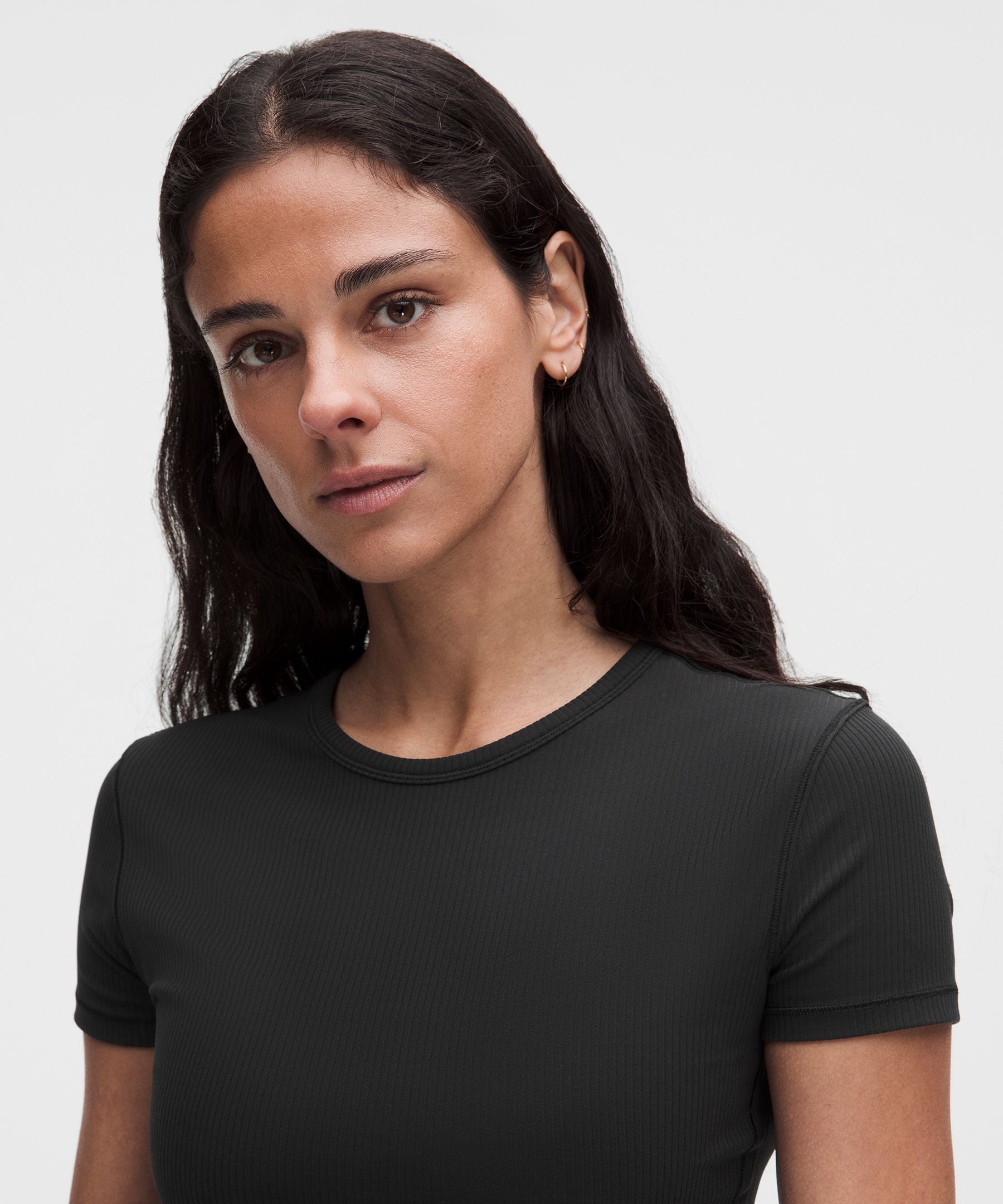Lululemon Women's All It Takes Ribbed Keyhole Short-Sleeve Shirt