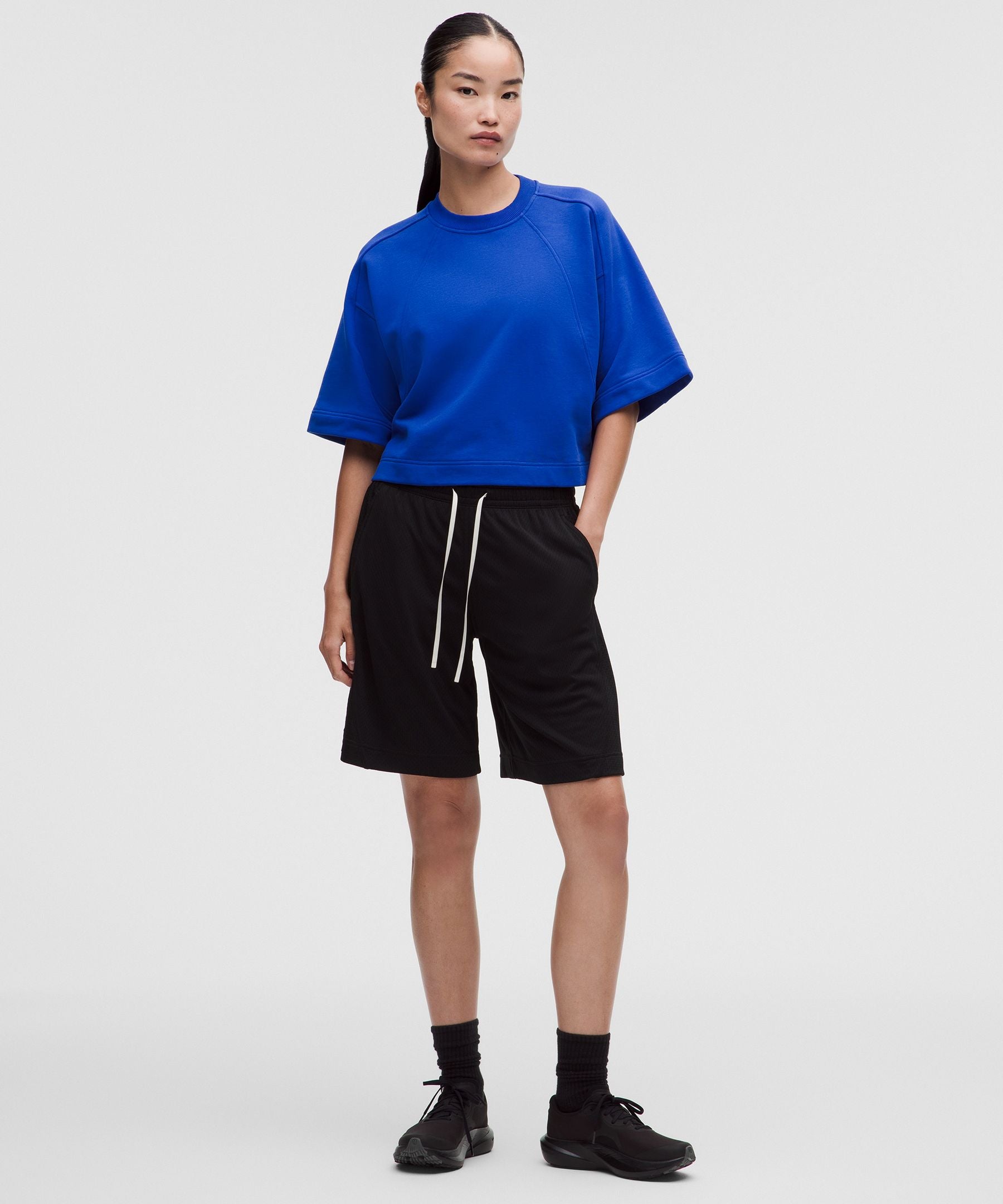 Lululemon Women's Scuba Short-Sleeve Pullover *French Terry