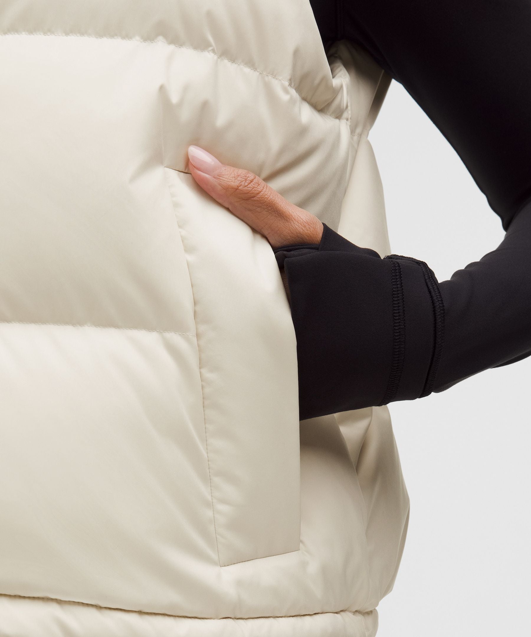 Lululemon Wunder Puff 600-Down-Fill Cropped Vest