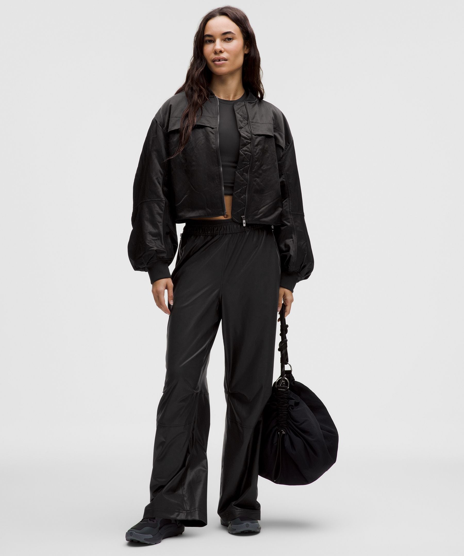 Lululemon Insulated Ruched Bomber Jacket