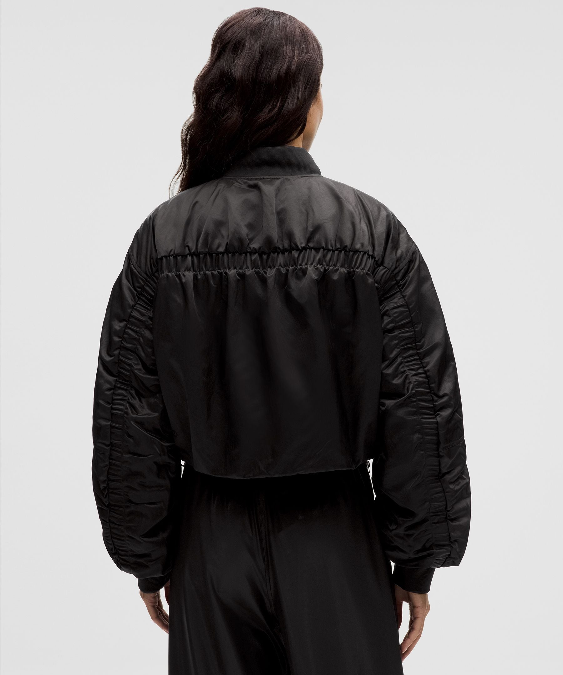 Lululemon Insulated Ruched Bomber Jacket