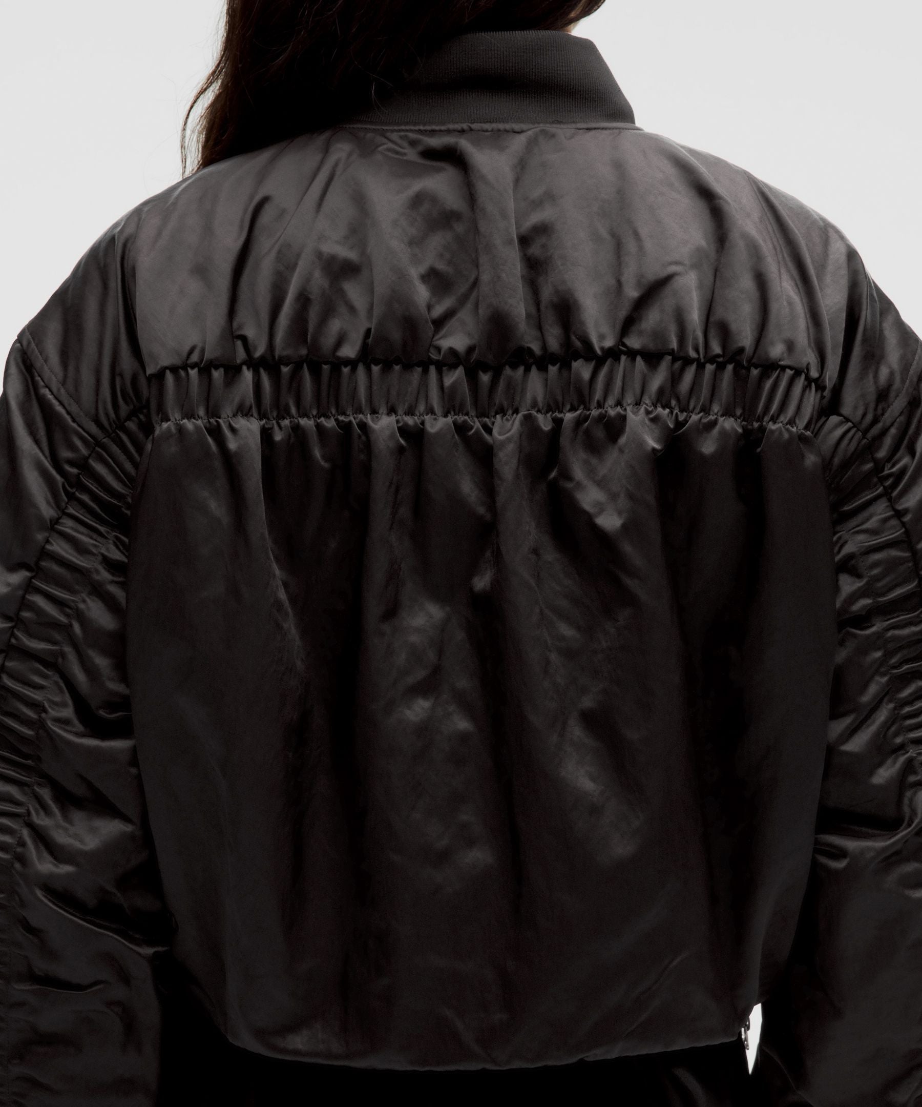 Lululemon Insulated Ruched Bomber Jacket
