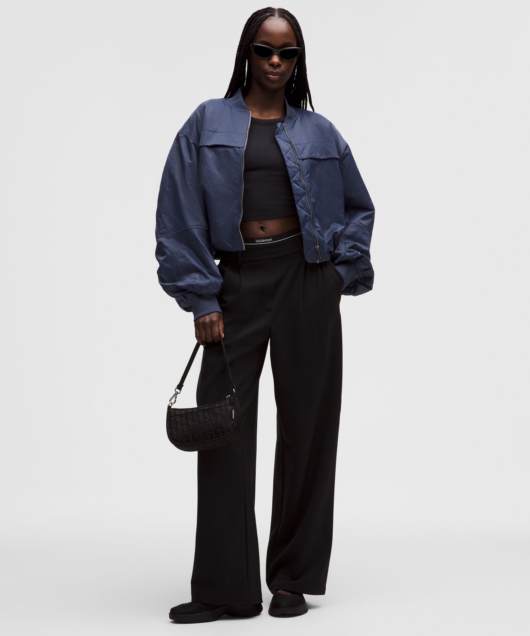 Lululemon Insulated Ruched Bomber Jacket