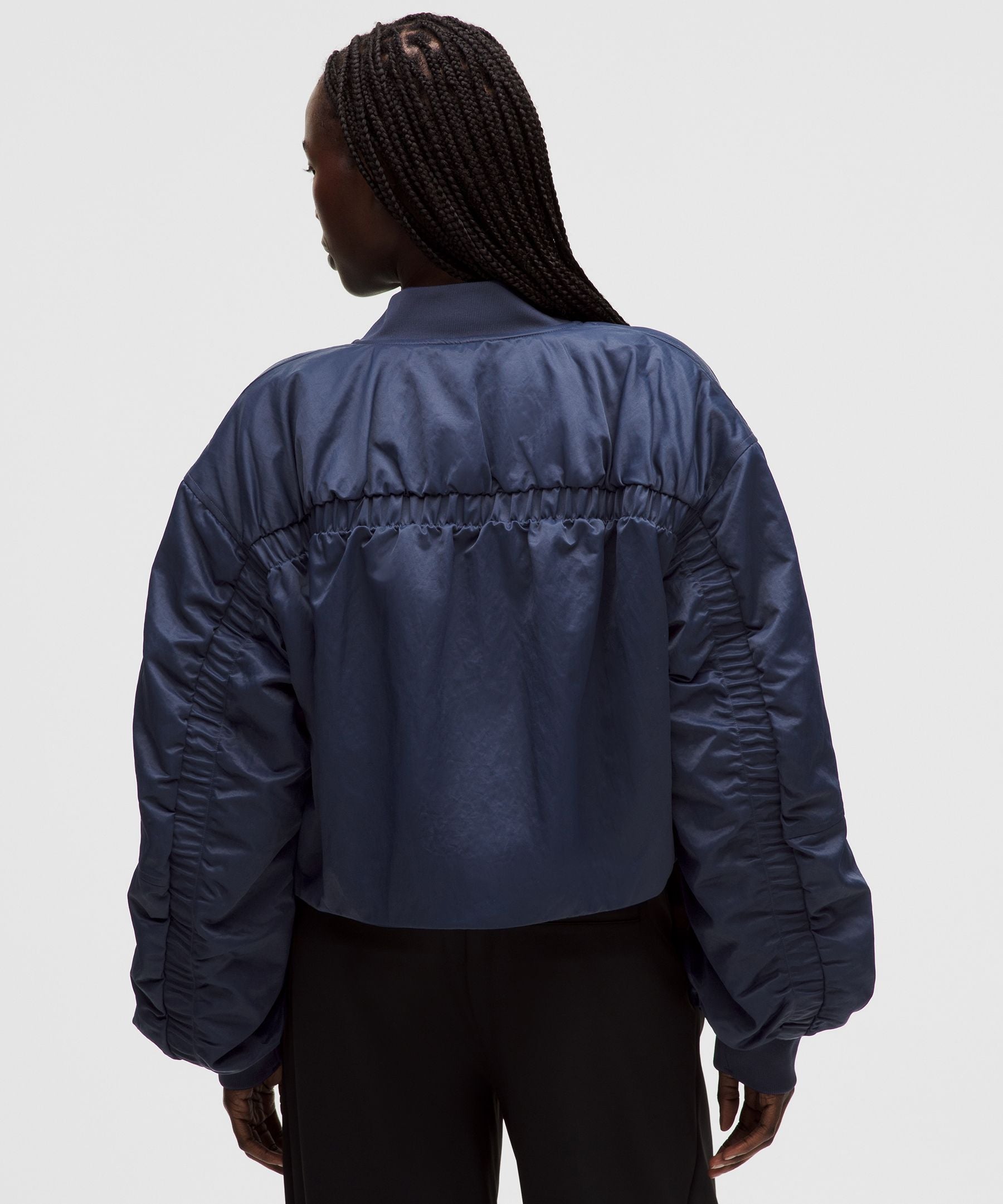Lululemon Insulated Ruched Bomber Jacket