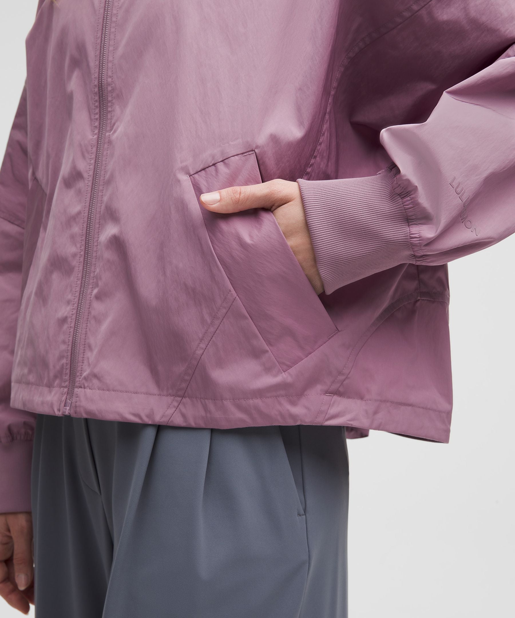 Lululemon Women's Lightweight Hem-Cinch Bomber Jacket