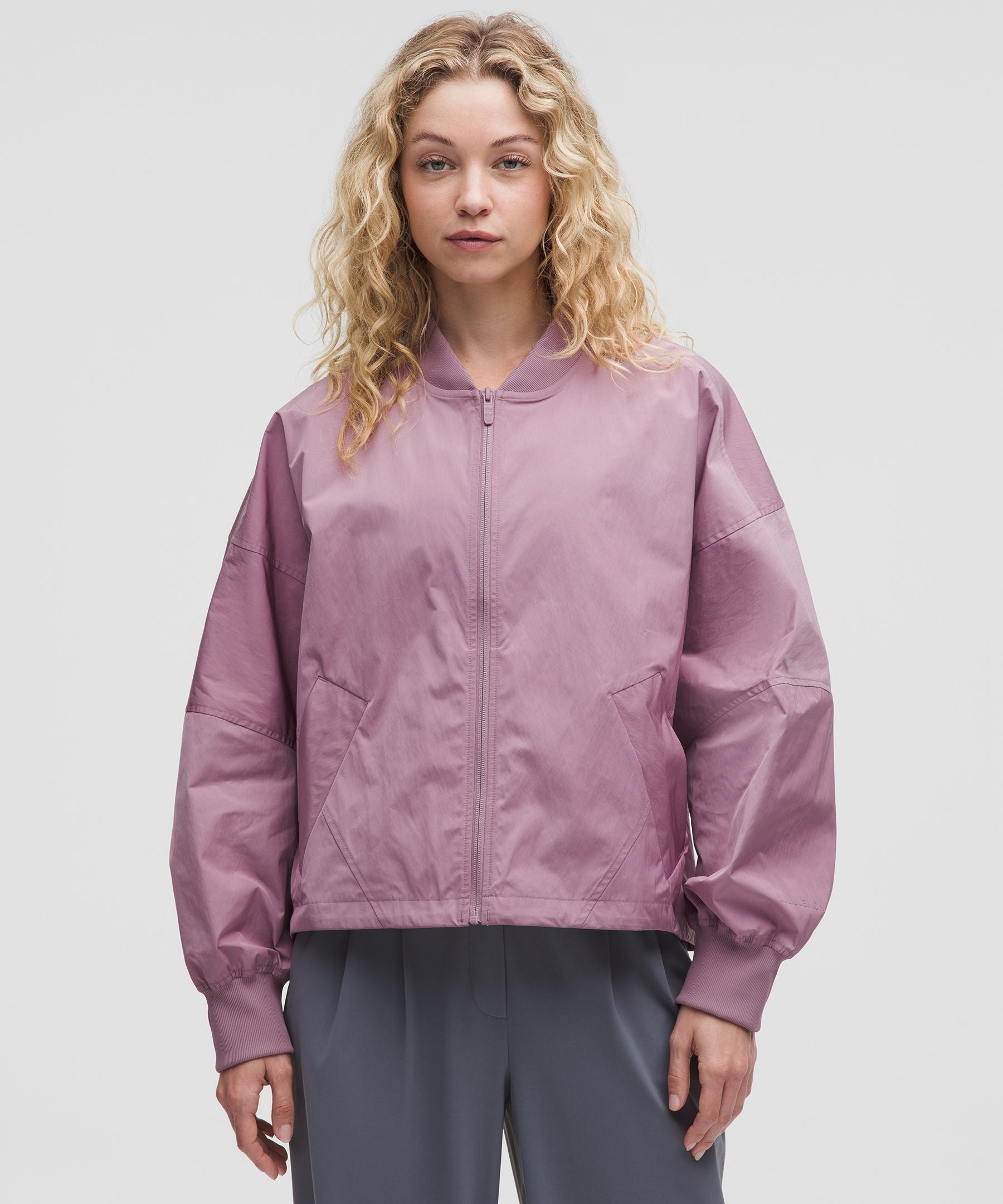 Lululemon Women's Lightweight Hem-Cinch Bomber Jacket