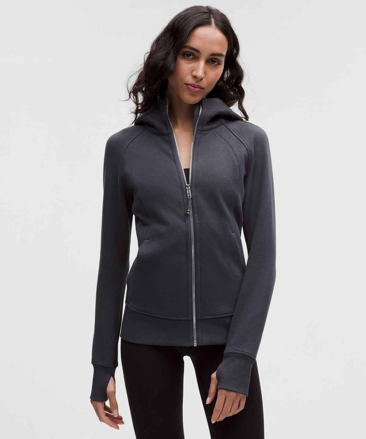 Lululemon Women's Scuba Full-Zip Hoodie, detail