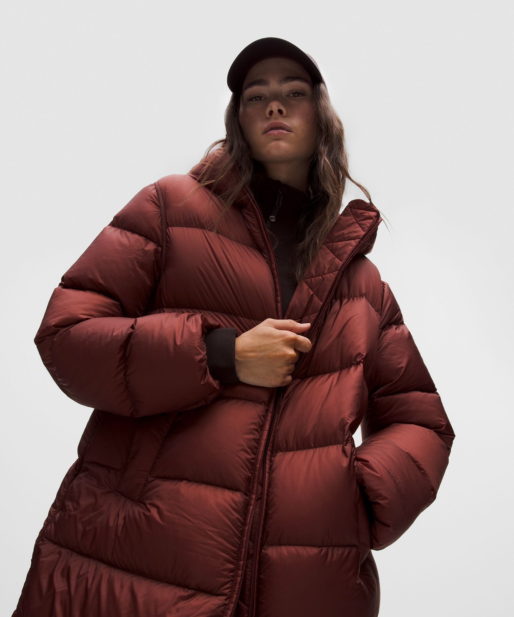Lululemon Women's Featherweight 900-Down-Fill Long Puffer Jacket
