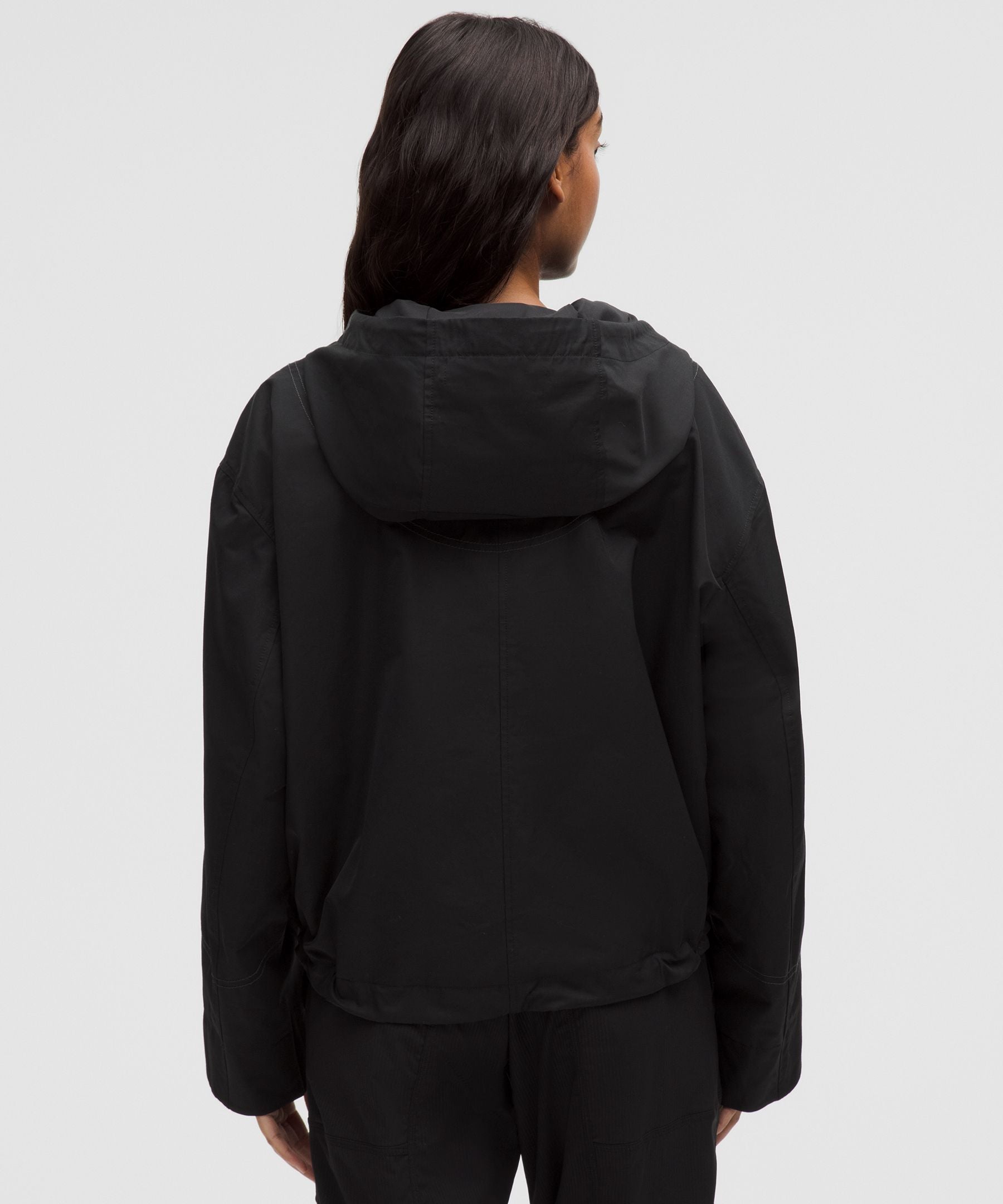 Lululemon Water-Resistant Cropped Hooded Jacket