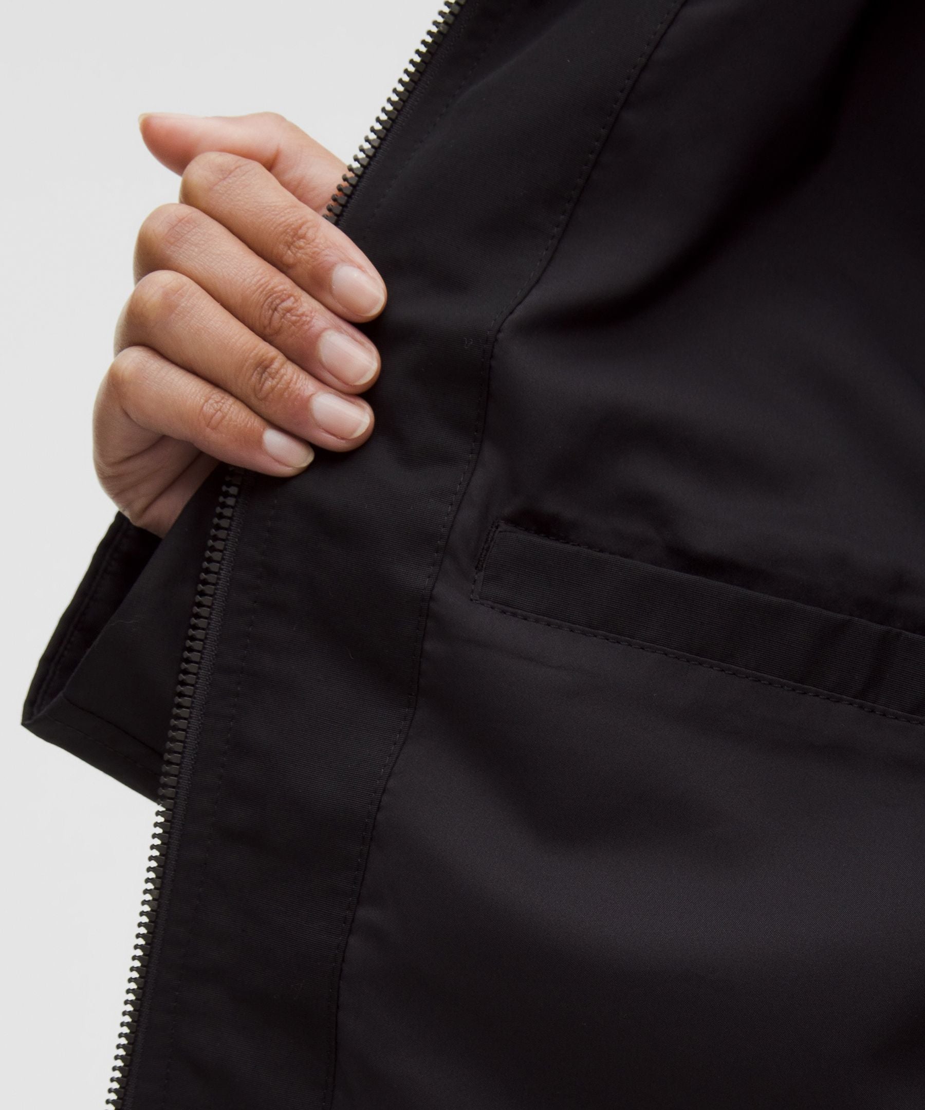 Lululemon Water-Resistant Cropped Hooded Jacket