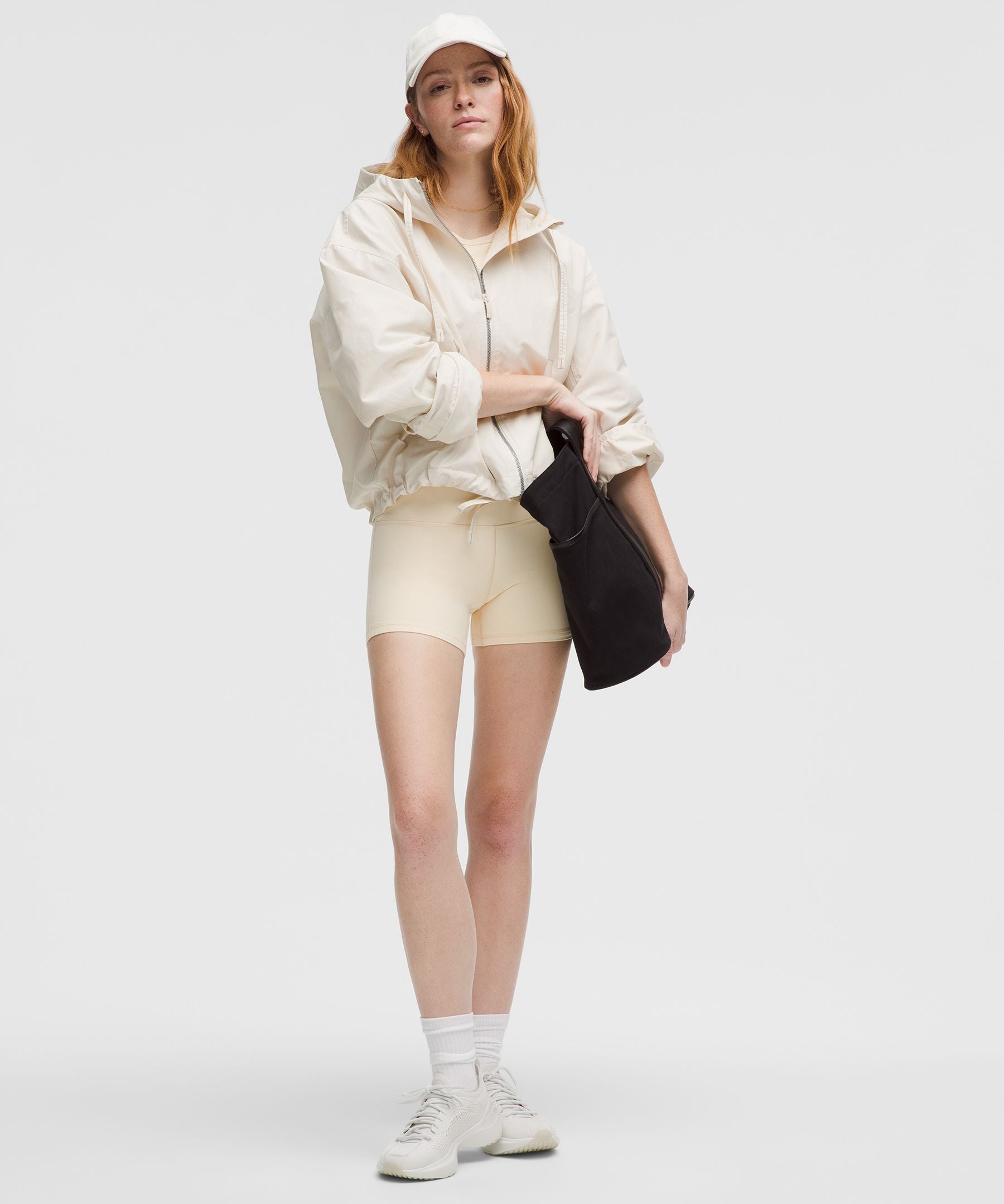 Lululemon Water-Resistant Cropped Hooded Jacket