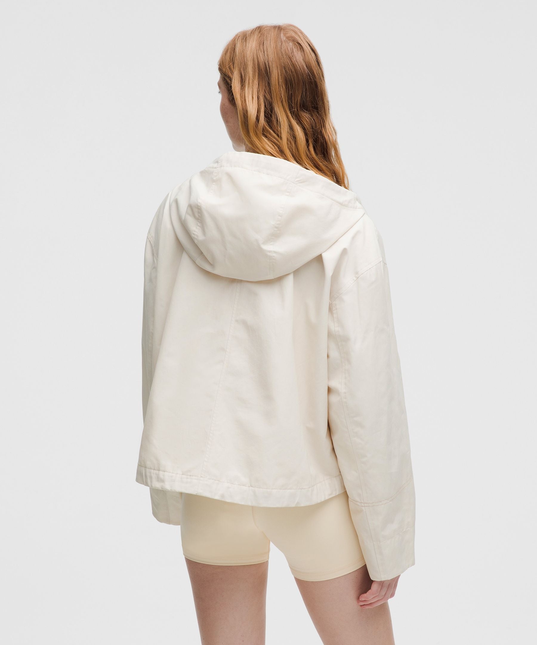 Lululemon Water-Resistant Cropped Hooded Jacket