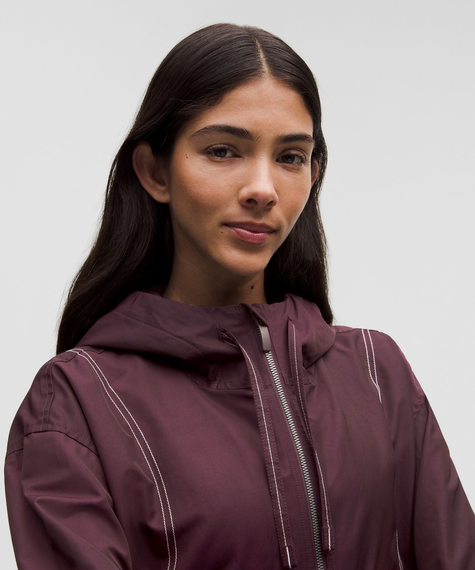 Lululemon Women's Water-Resistant Cropped Hooded Jacket
