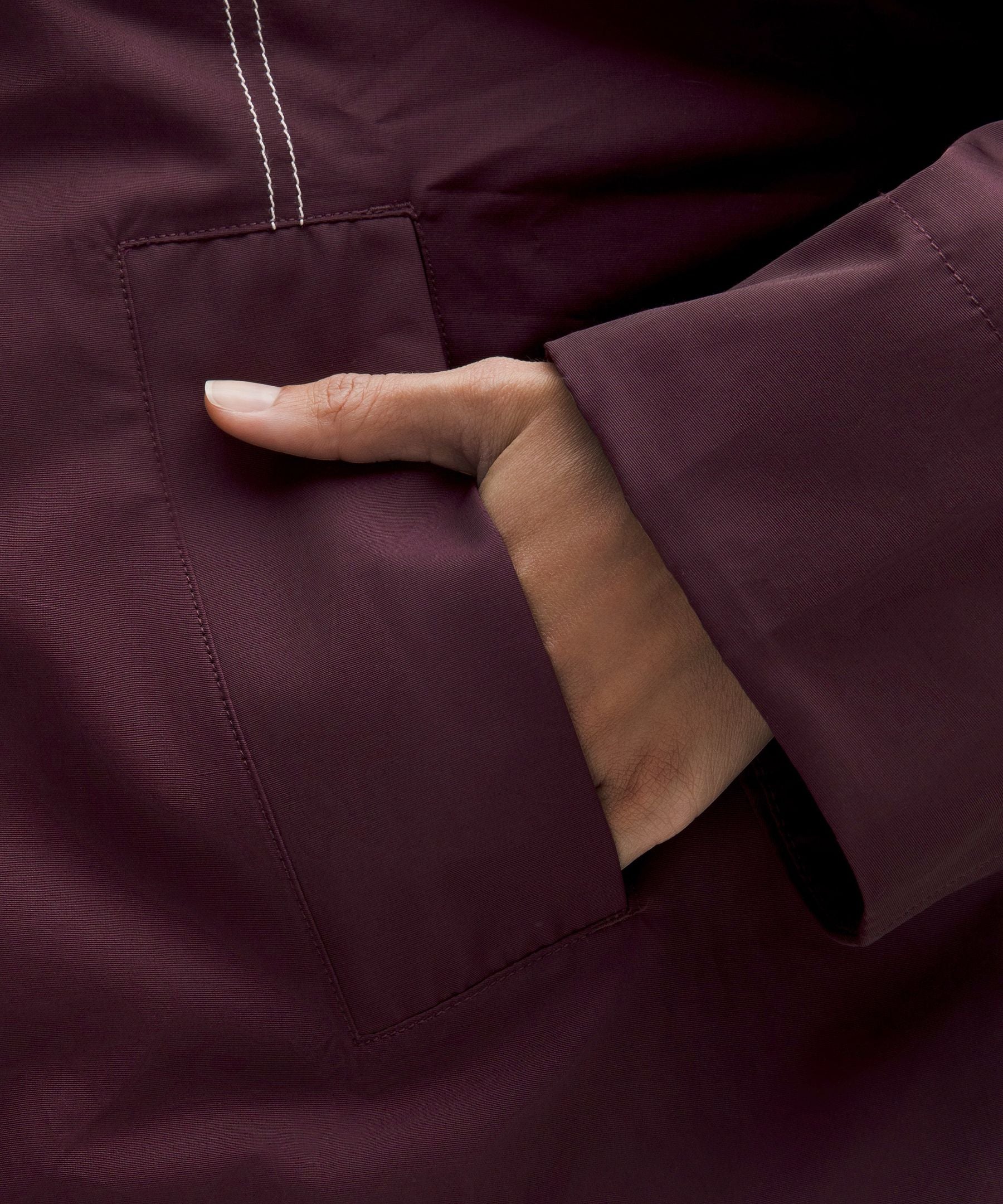 Lululemon Water-Resistant Cropped Hooded Jacket