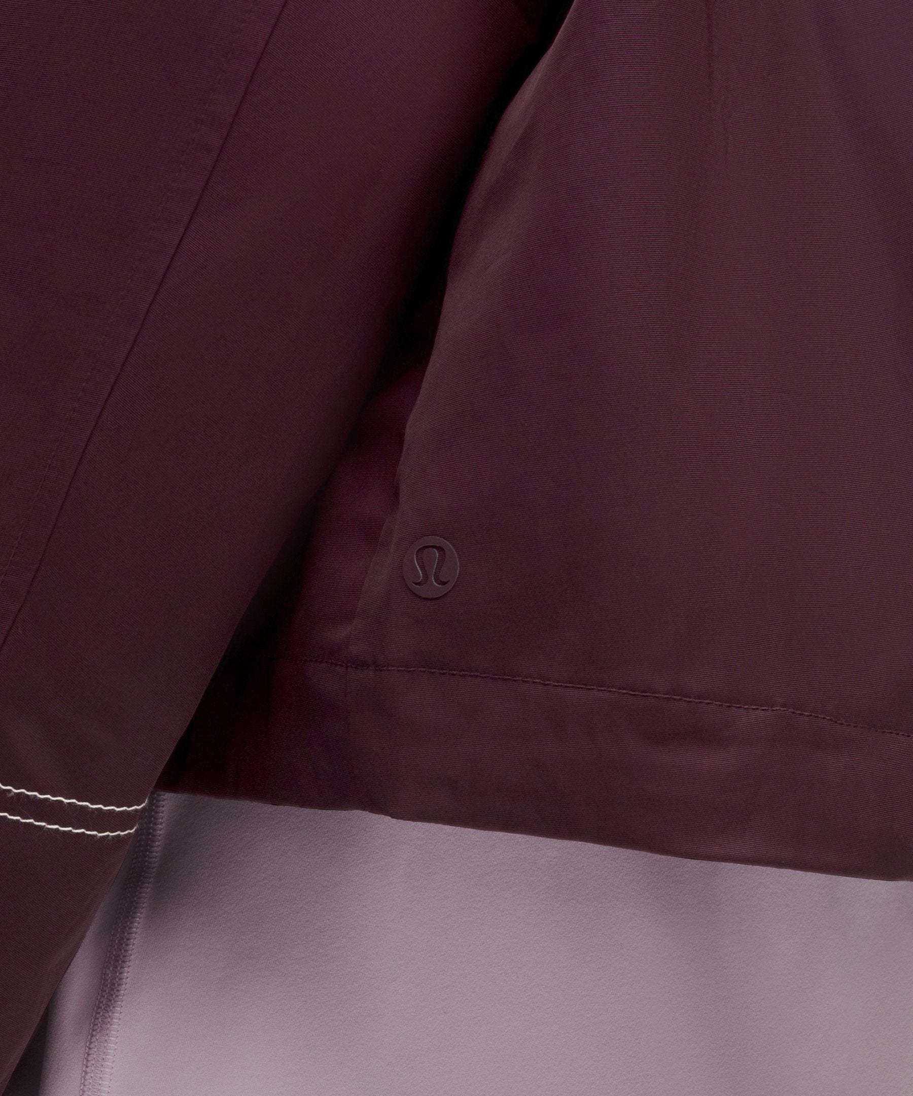 Lululemon Water-Resistant Cropped Hooded Jacket