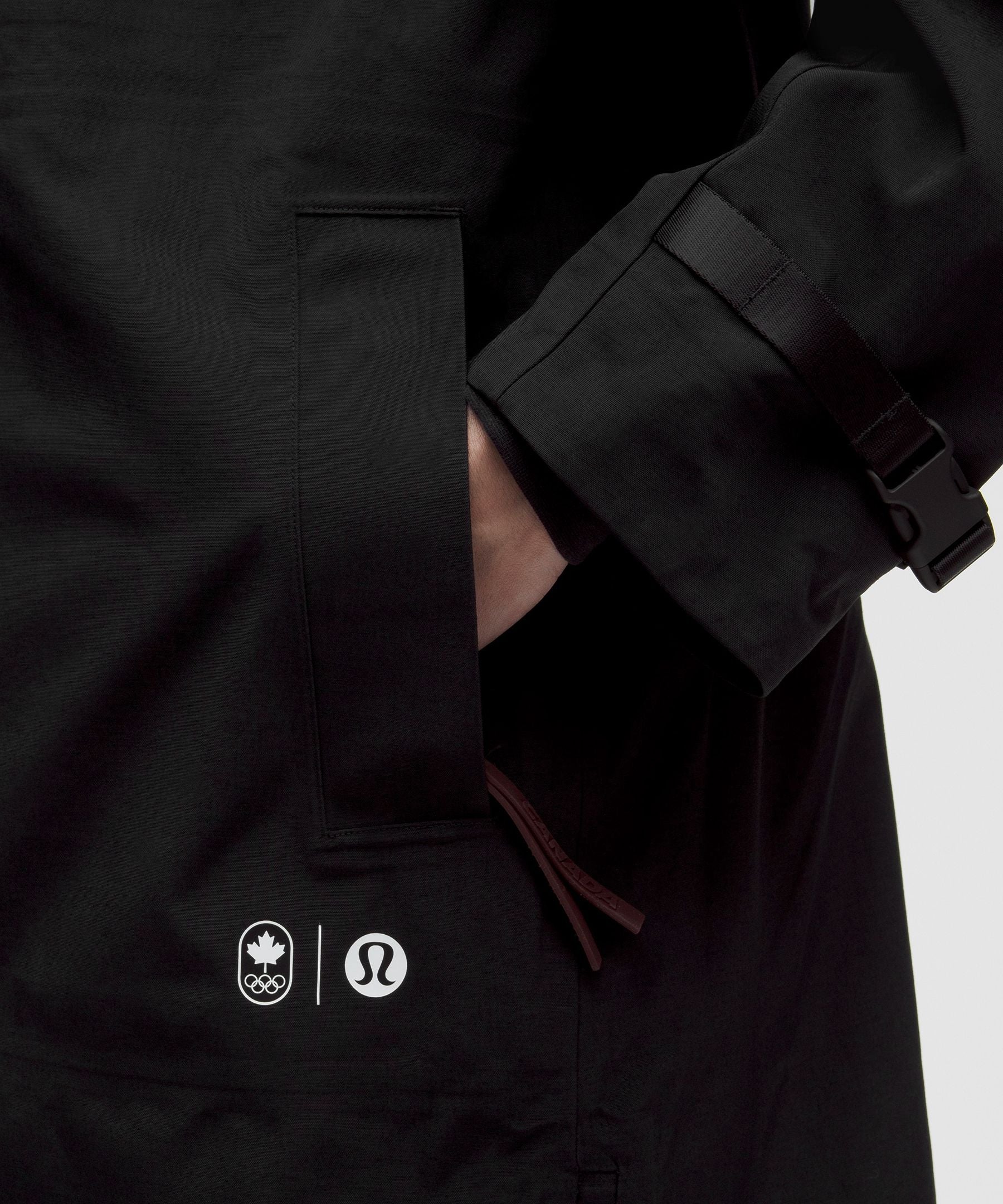 Lululemon Team Canada Women's Waterproof Shell Jacket *COC Logo