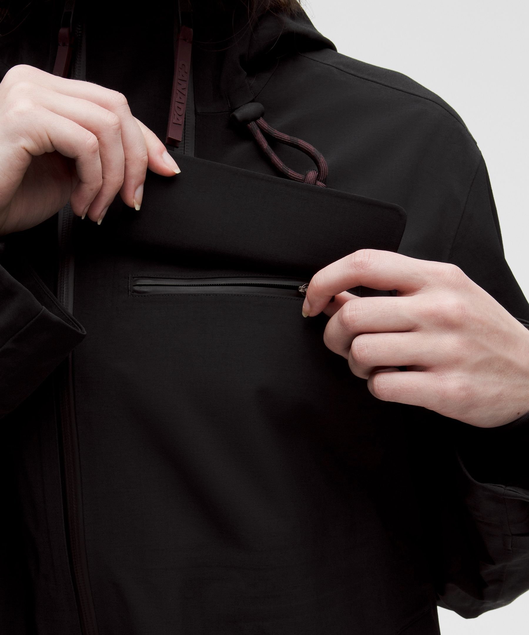 Lululemon Team Canada Women's Waterproof Shell Jacket *COC Logo