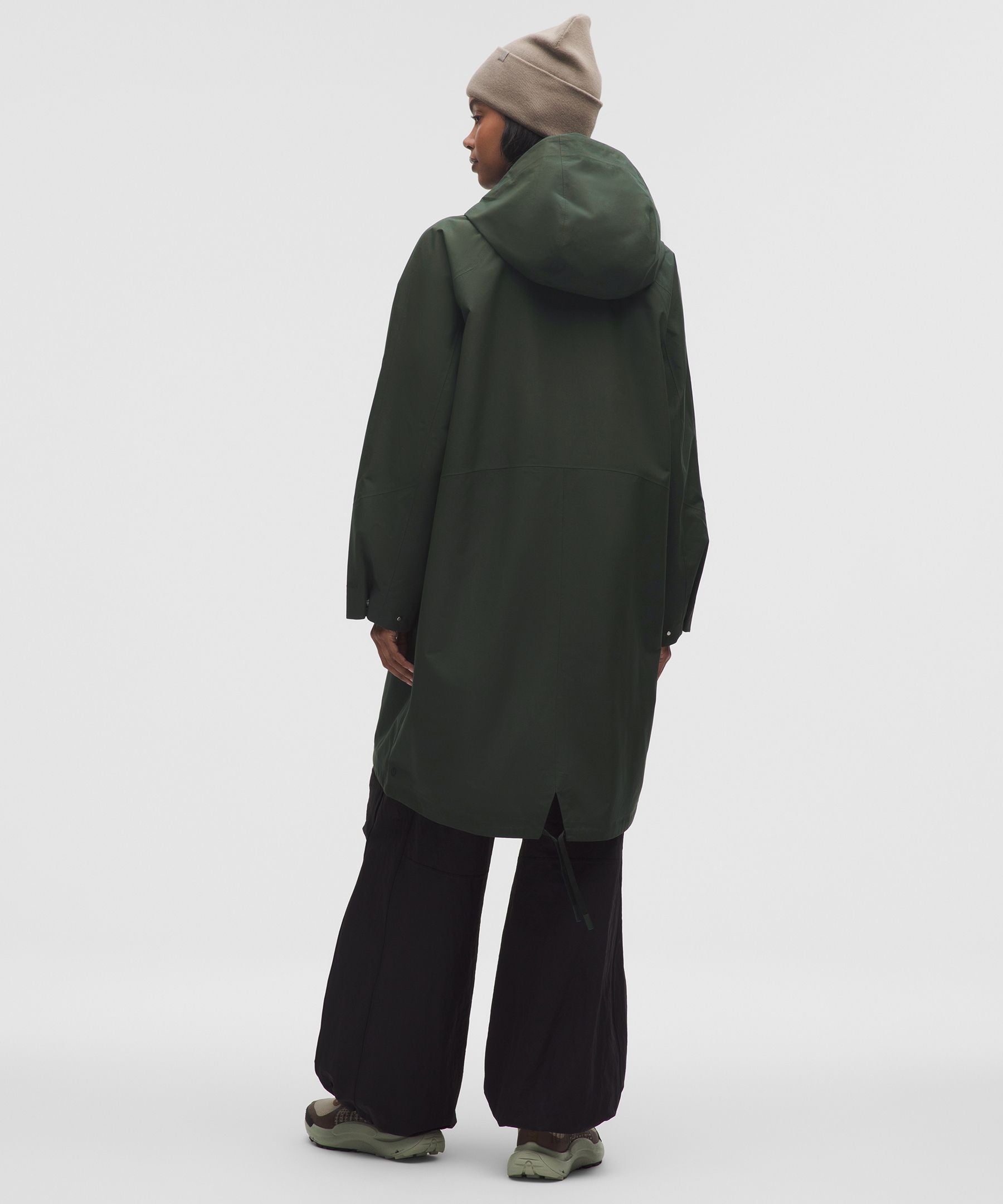 Lululemon Women's Waterproof Fishtail Rain Coat