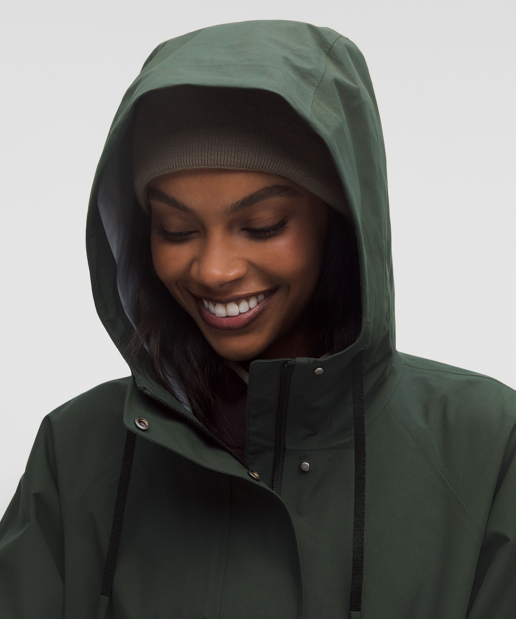Lululemon Women's Waterproof Fishtail Rain Coat