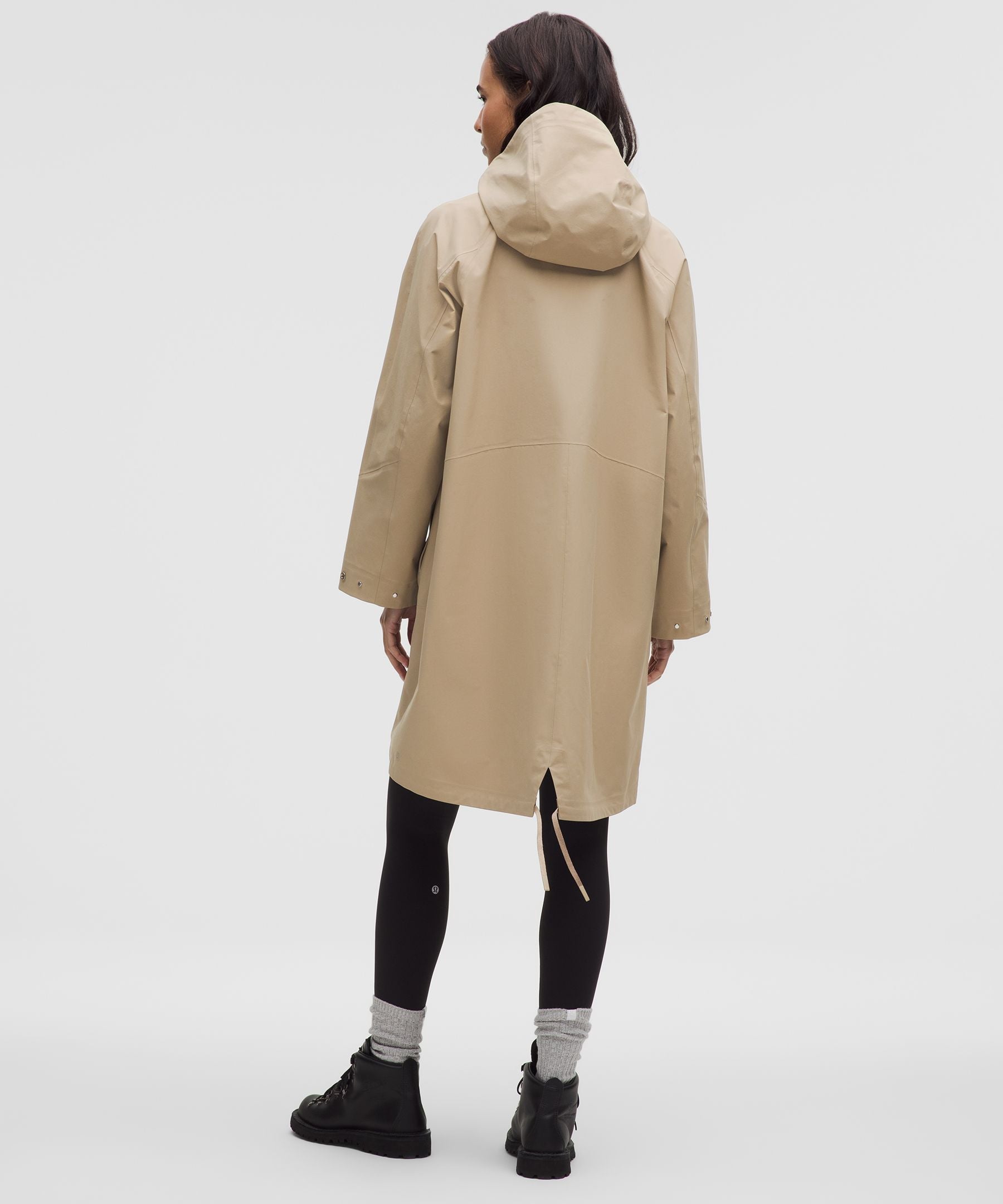 Lululemon Women's Waterproof Fishtail Rain Coat