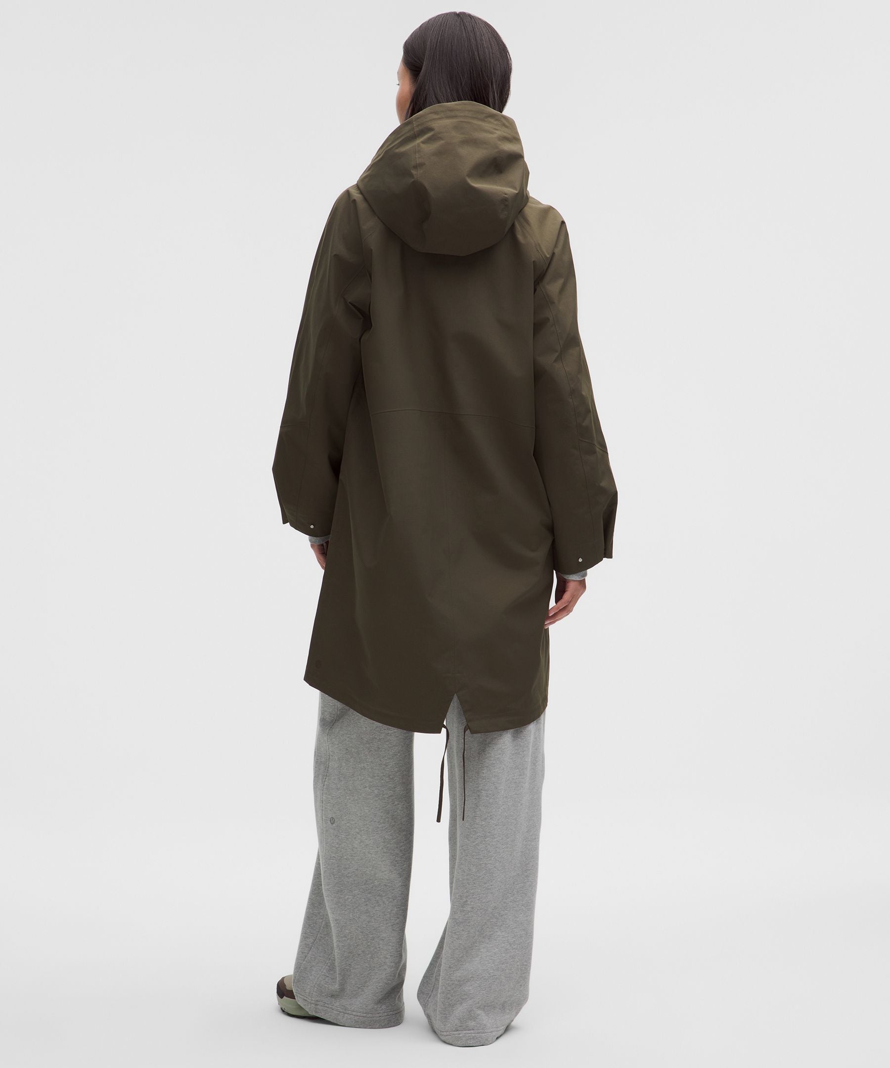 Lululemon Women's Waterproof Fishtail Rain Coat