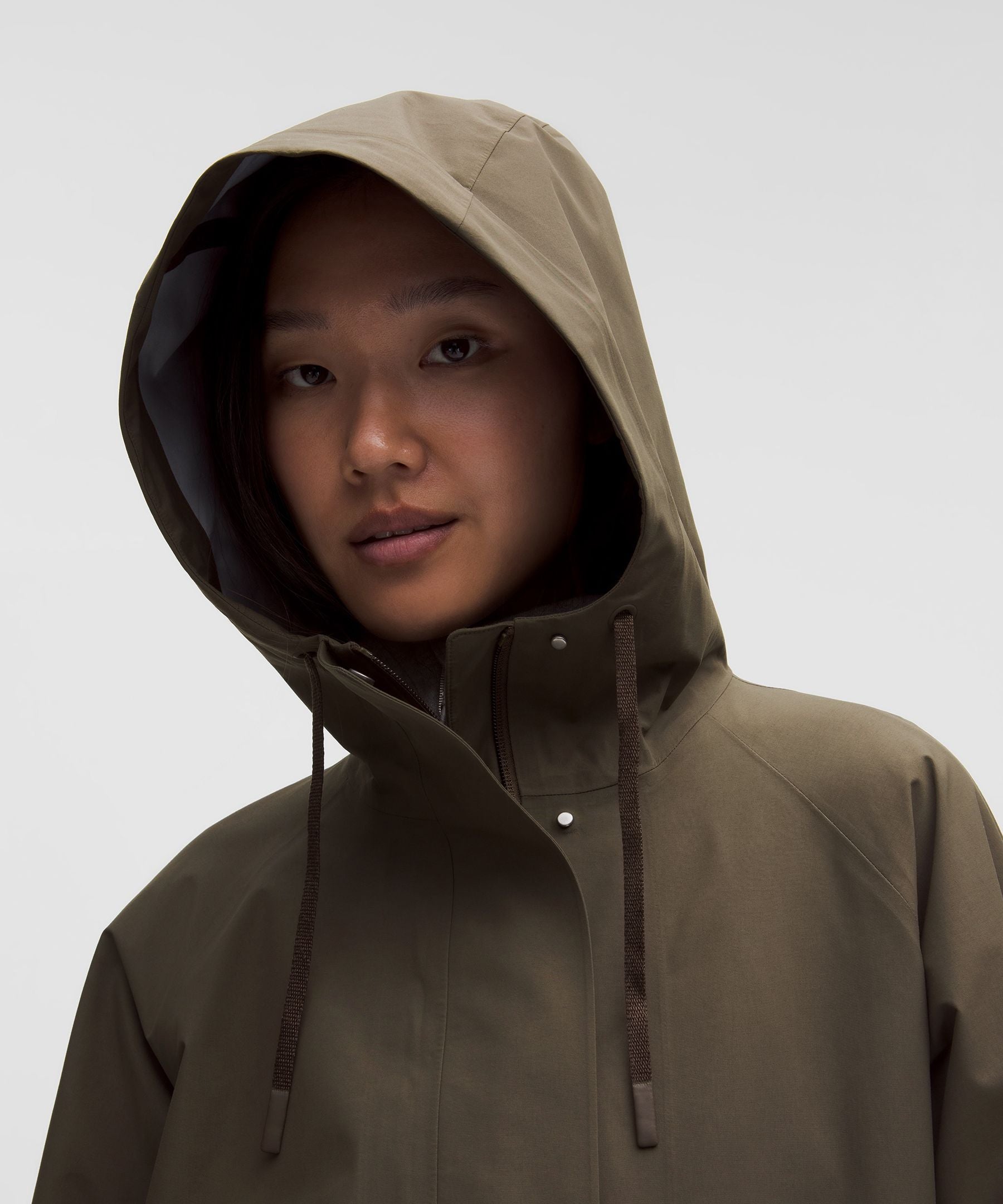Lululemon Women's Waterproof Fishtail Rain Coat