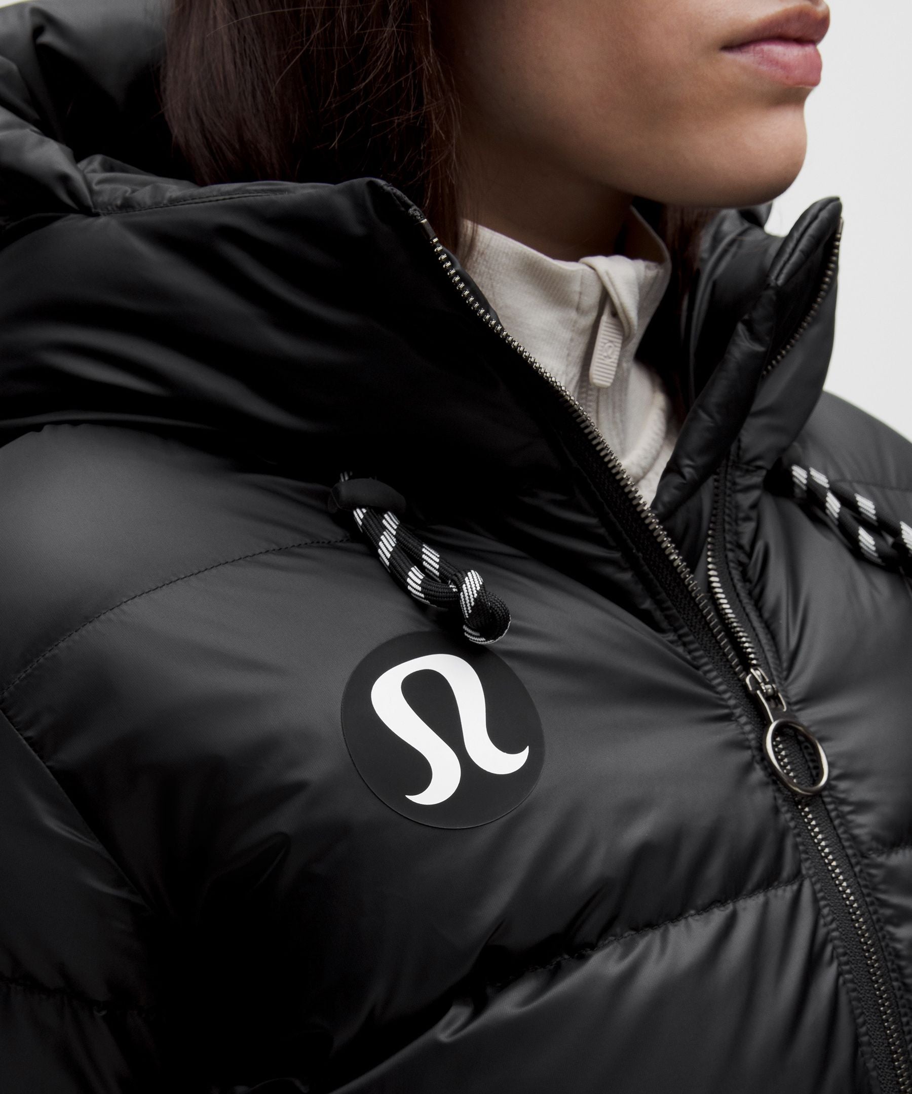 Lululemon Women's Team Canada Women's Wunder Puff Large-Hood Jacket Shine *COC Logo