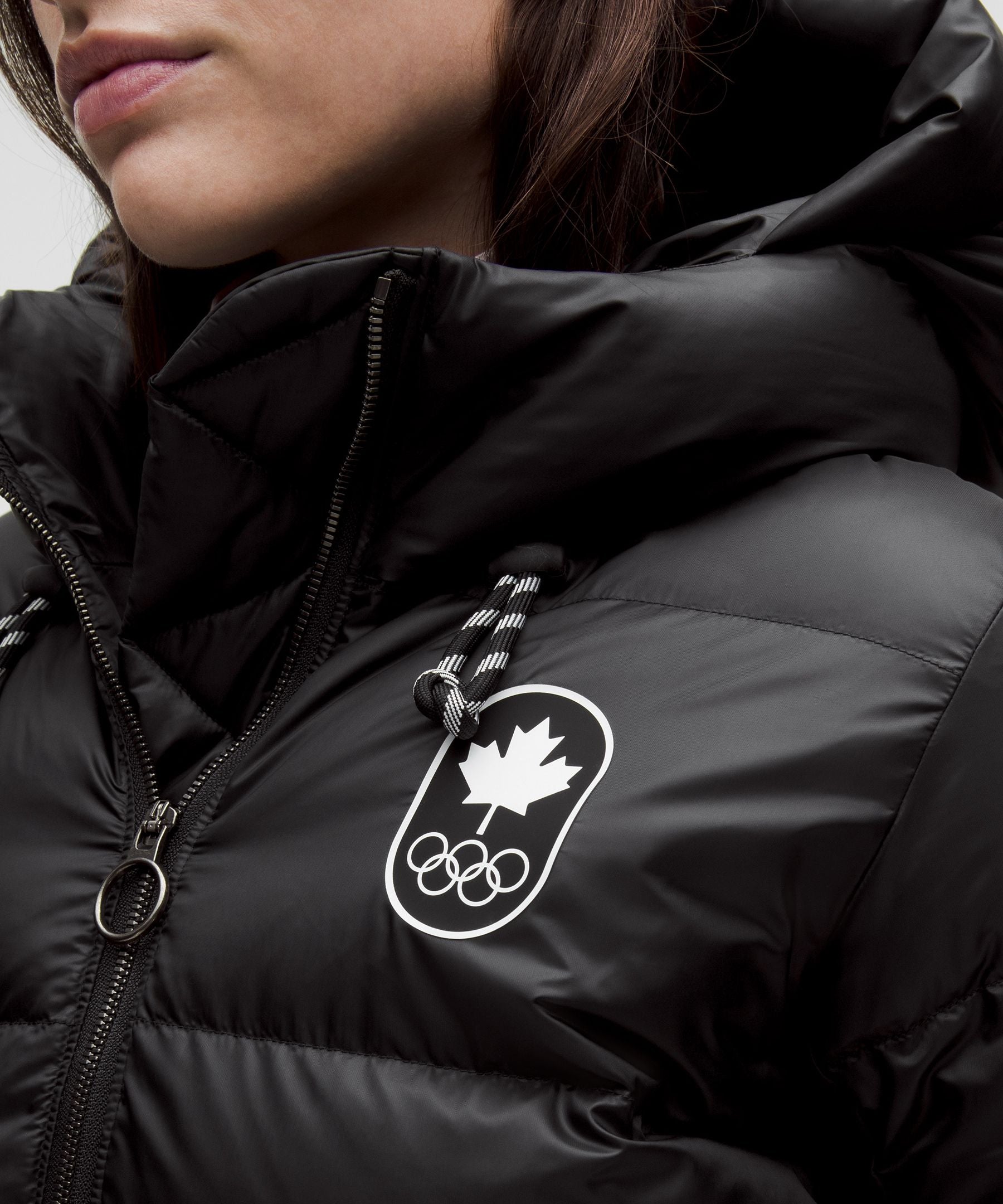 Lululemon Women's Team Canada Women's Wunder Puff Large-Hood Jacket Shine *COC Logo