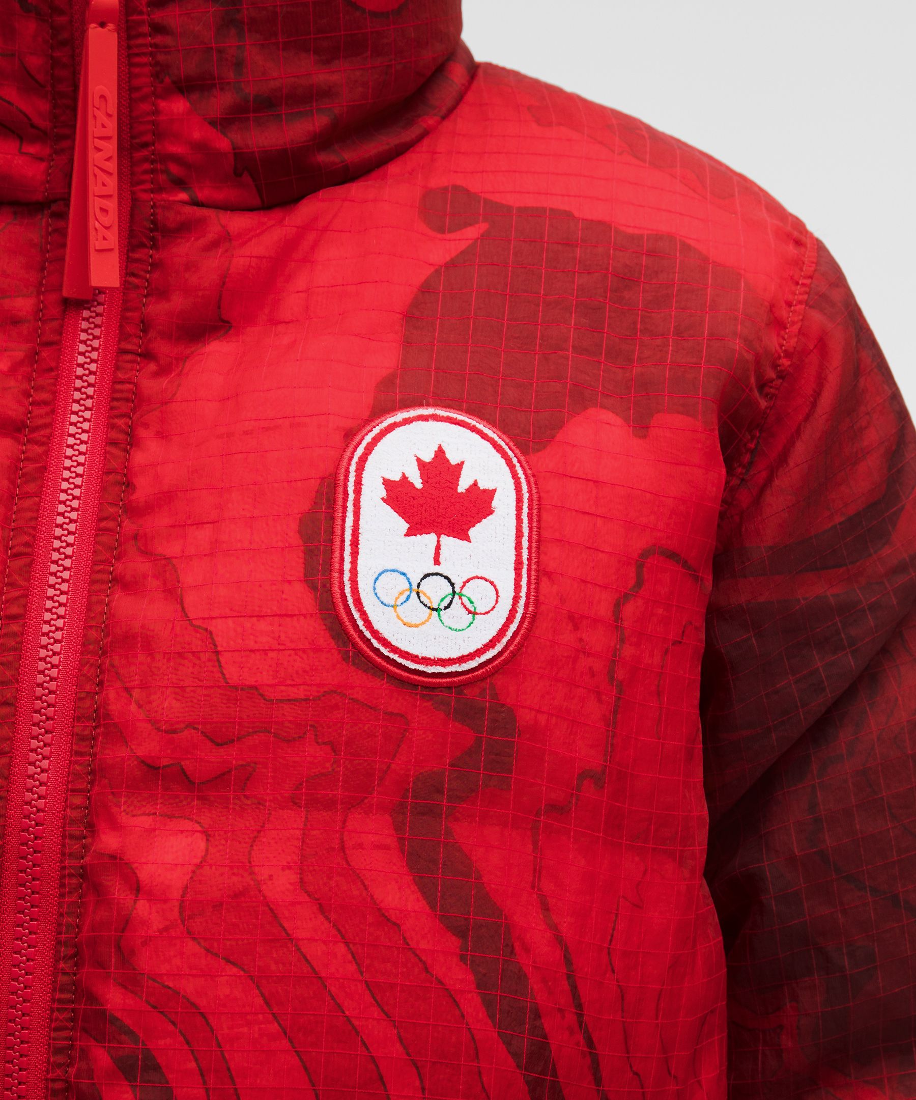 Lululemon Women's Team Canada Women's Wunder Puff Translucent 600-Down-Fill Jacket *COC Logo
