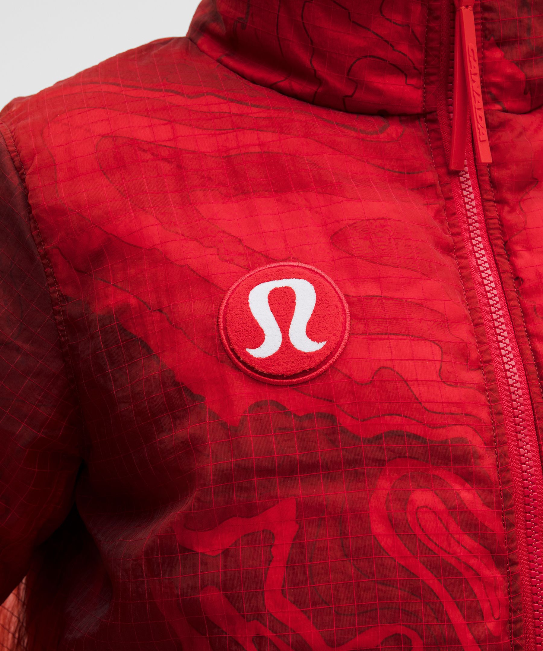 Lululemon Women's Team Canada Women's Wunder Puff Translucent 600-Down-Fill Jacket *COC Logo