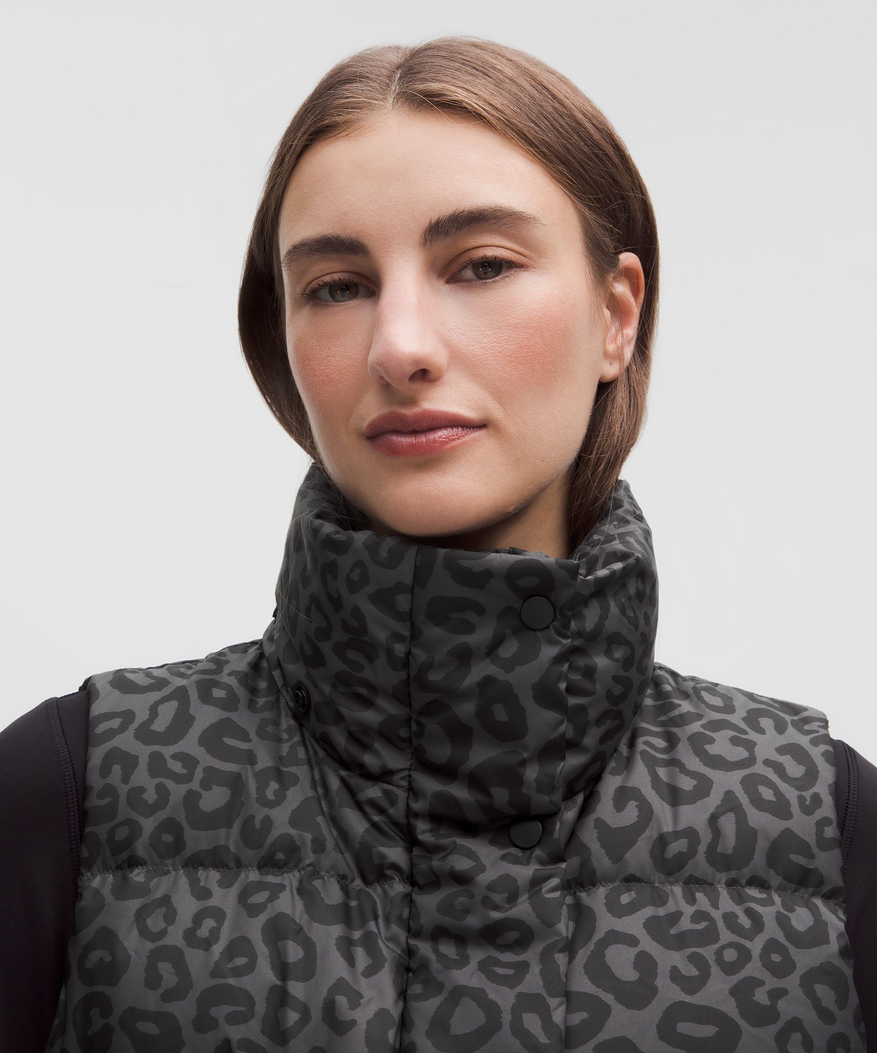 Lululemon Wunder Puff 600-Down-Fill Cropped Vest *Print