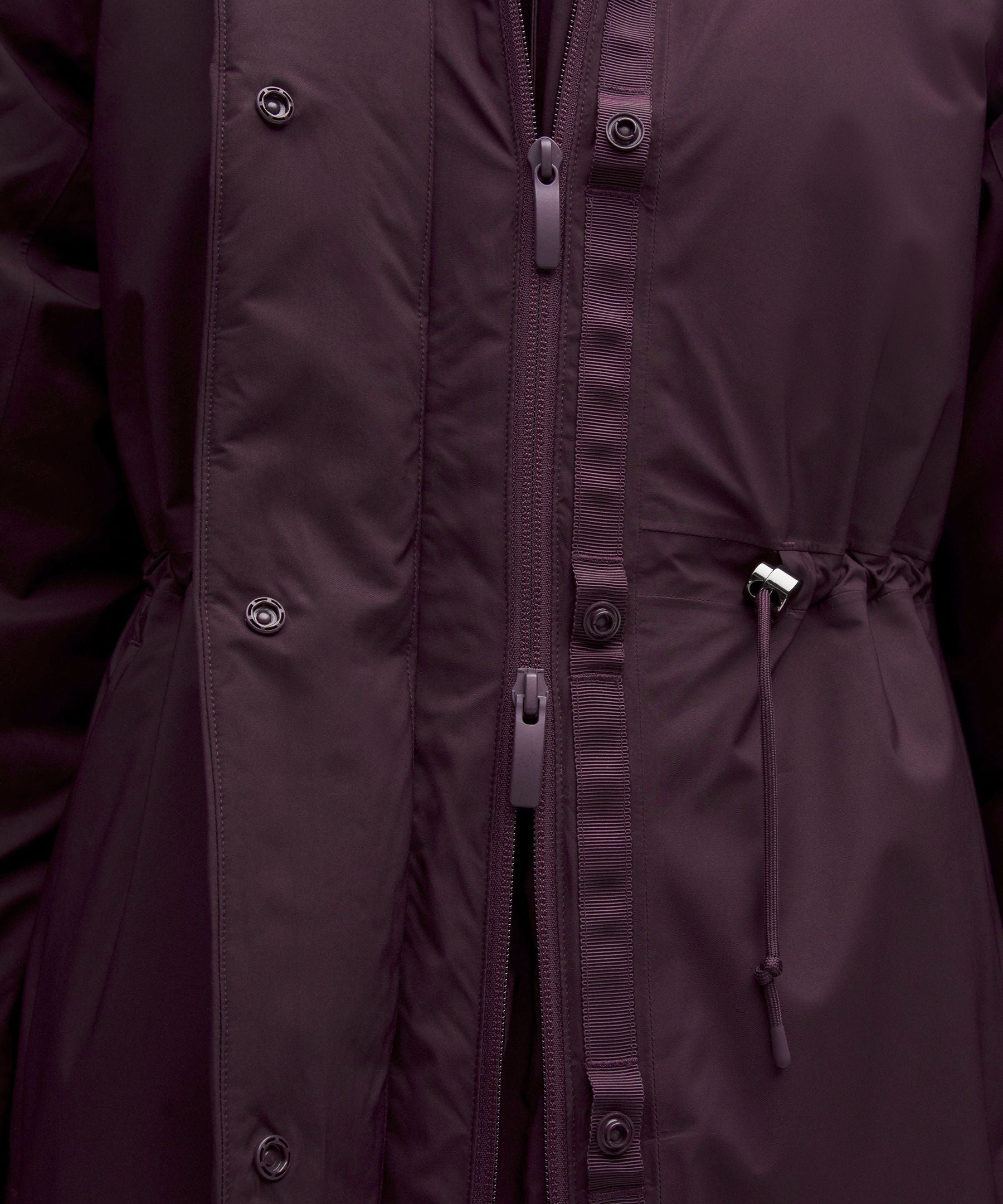 Lululemon Waterproof Insulated Cinch-Waist Parka