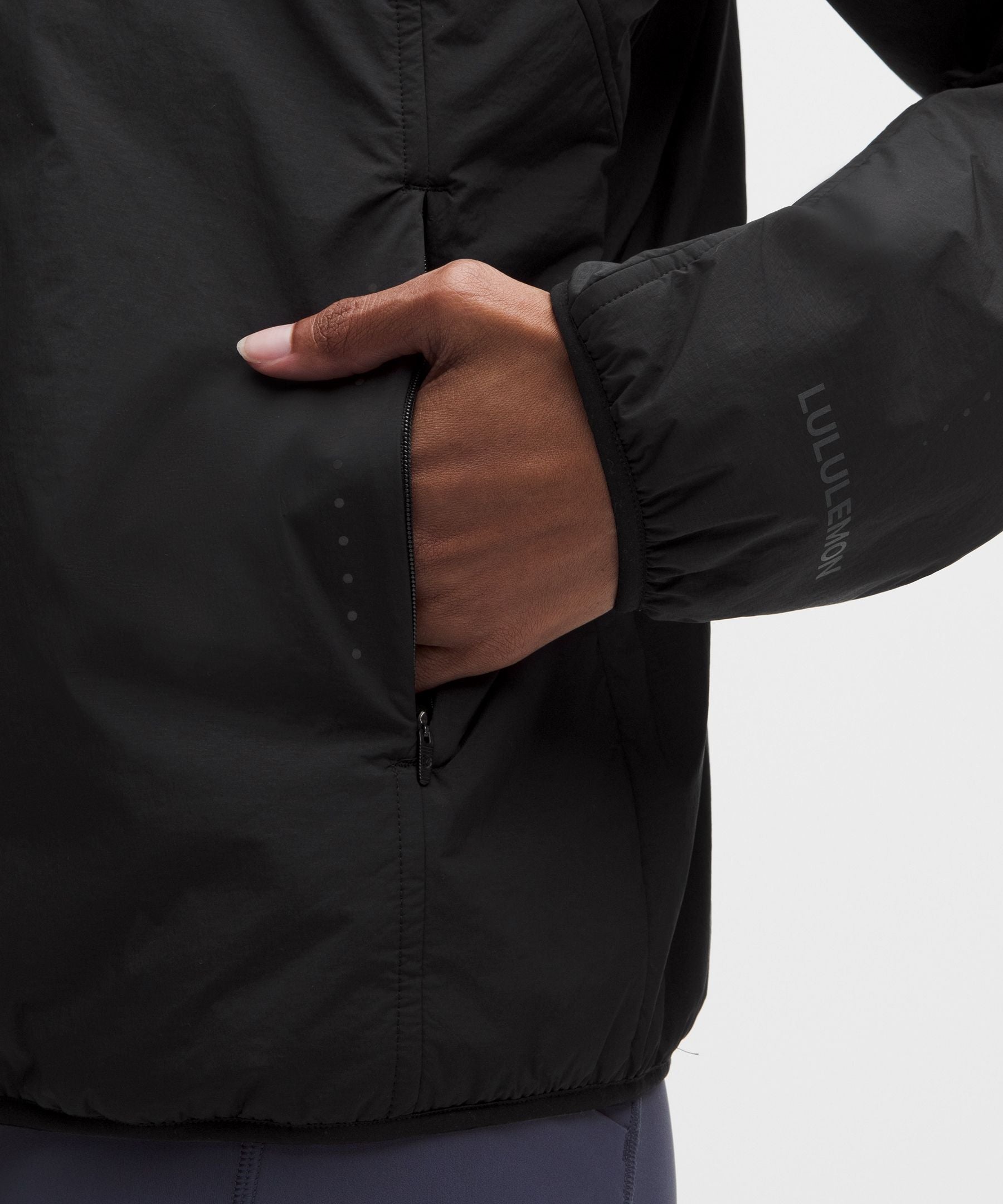Lululemon Insulated Back-Vent Running Jacket