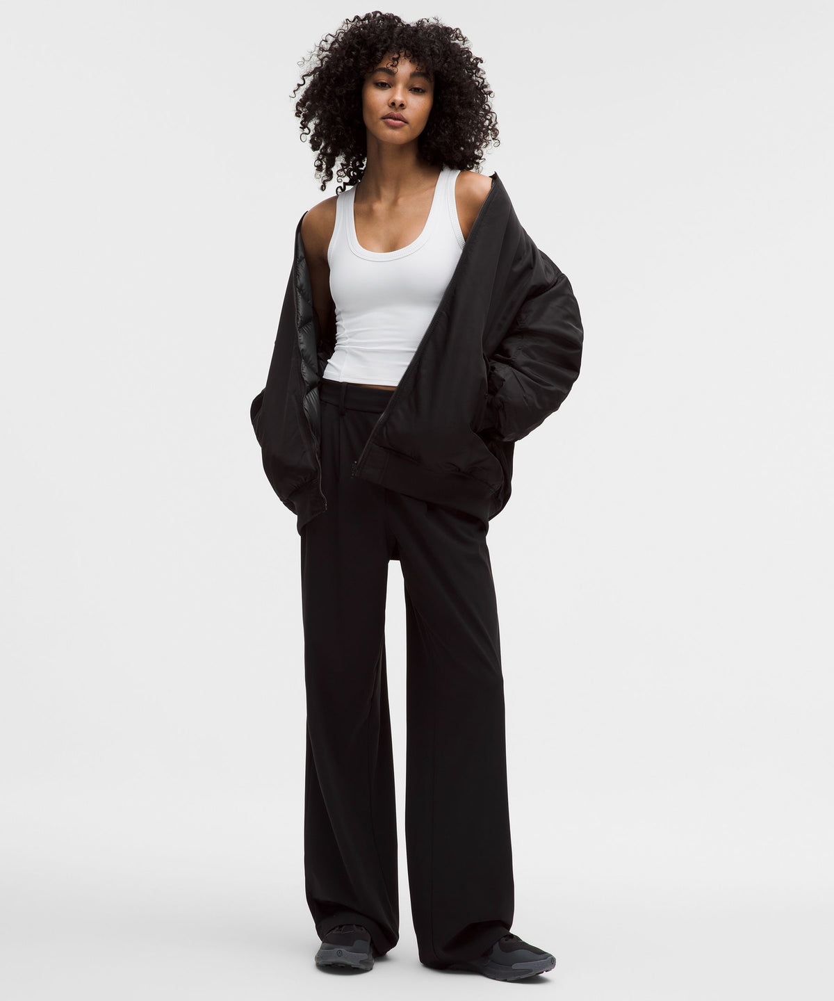 Lululemon Women's Oversized 600-Down-Fill Bomber Jacket