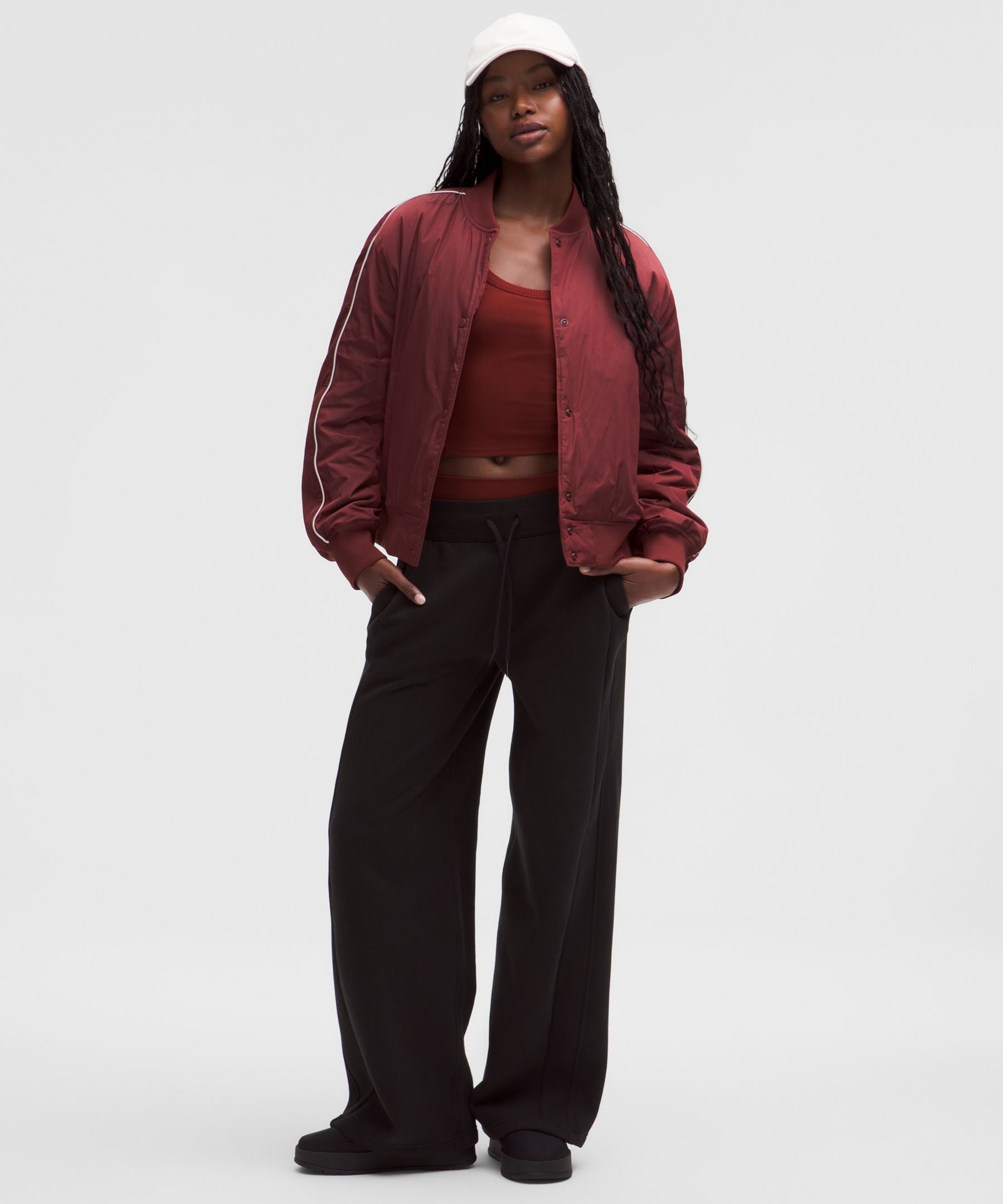 Lululemon Women's Collegiate Bomber Jacket