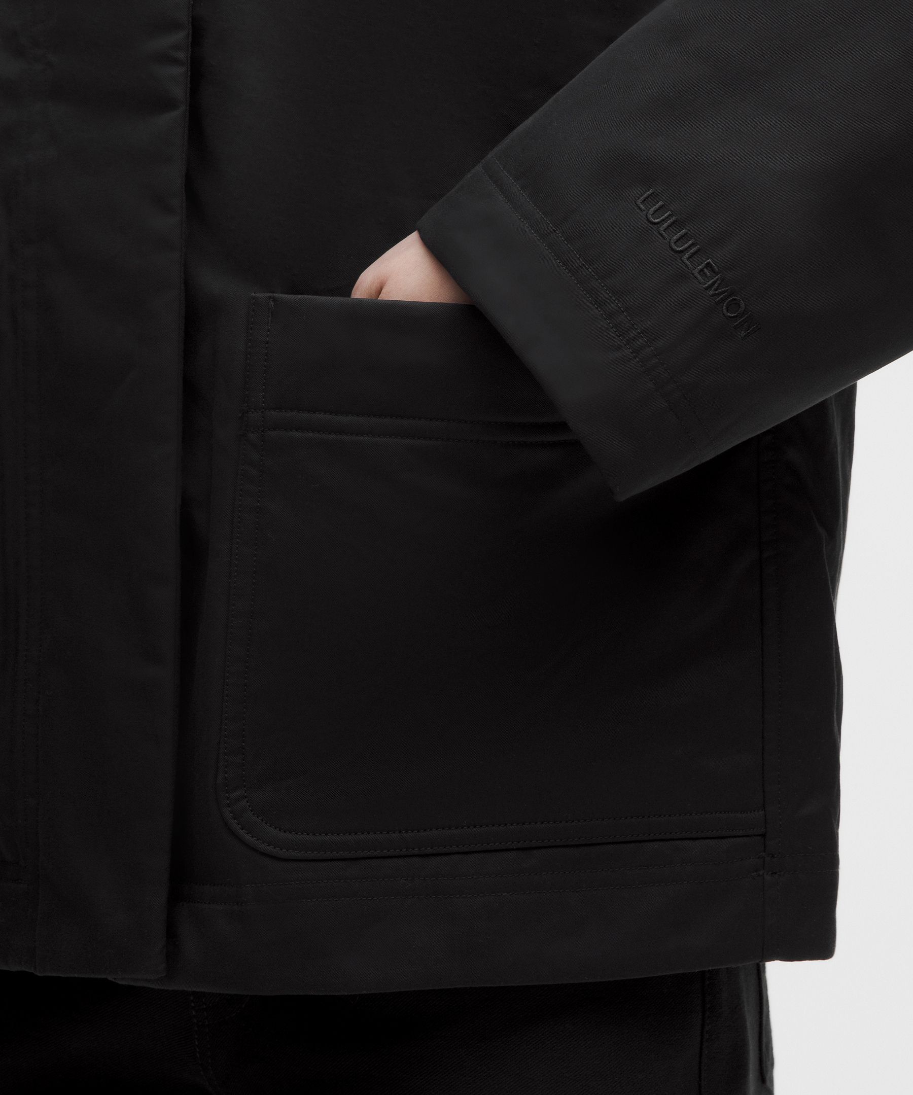Lululemon Cotton Twill Insulated Jacket