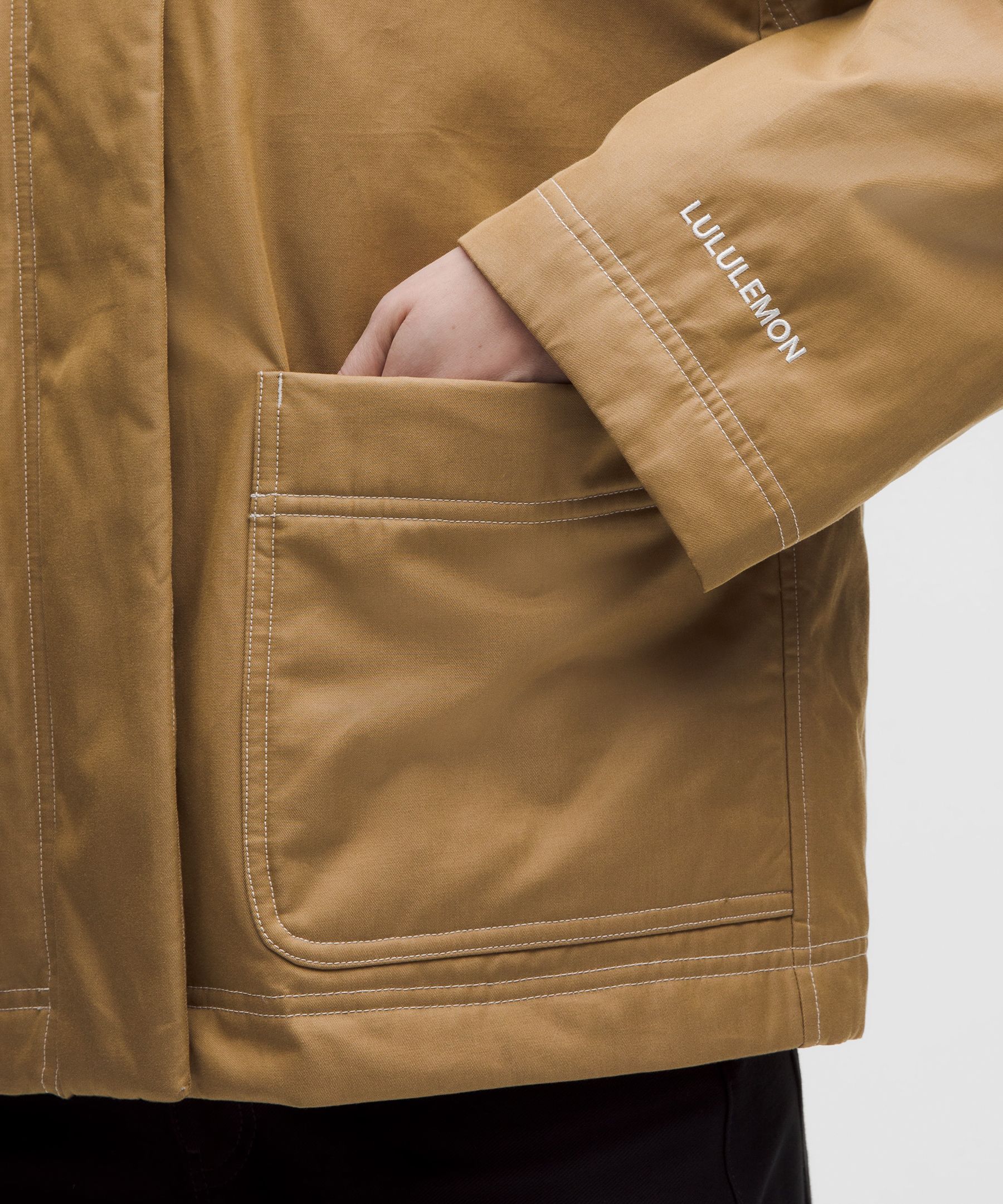 Lululemon Cotton Twill Insulated Jacket