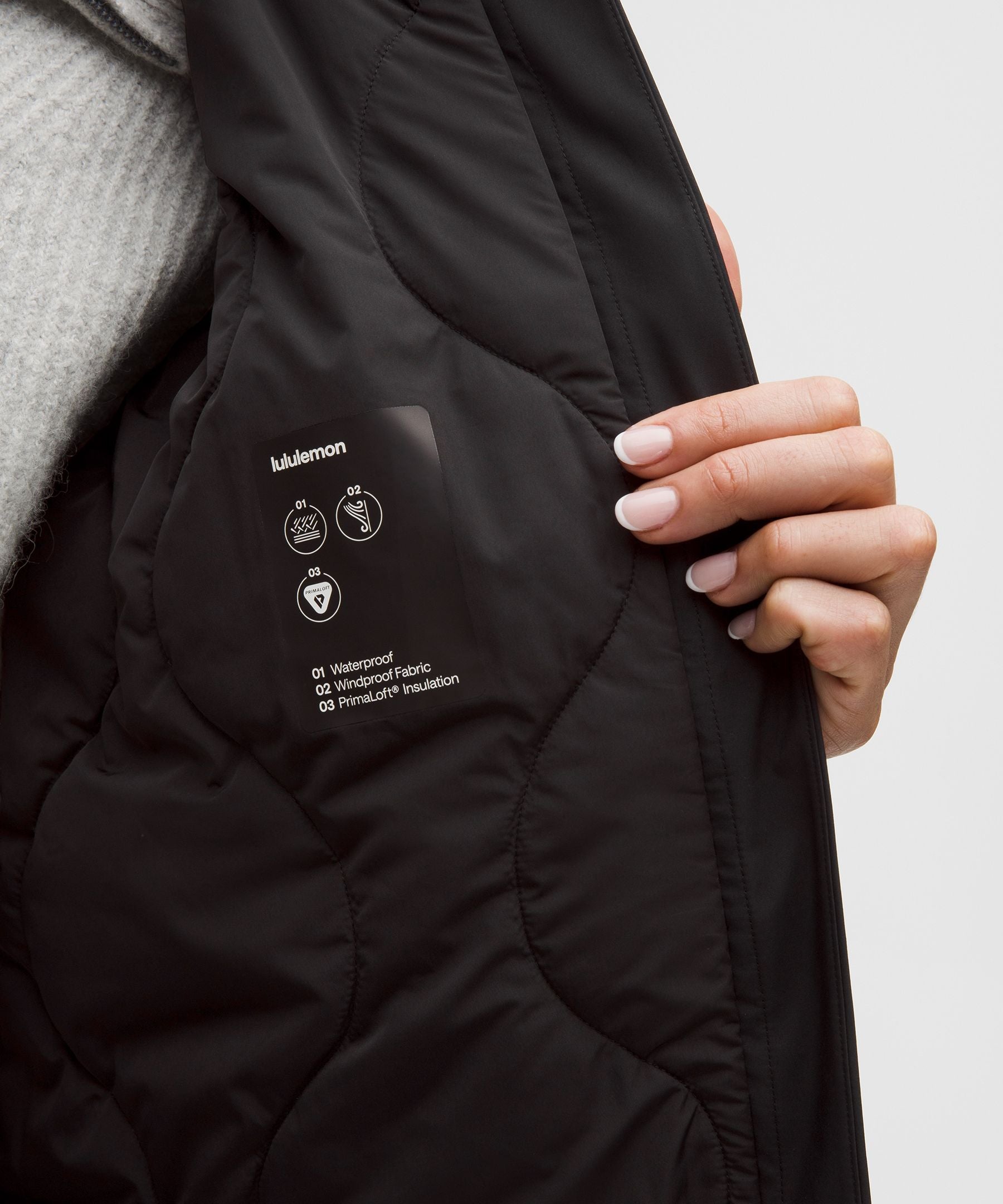 Lululemon Oversized Insulated Rain Coat