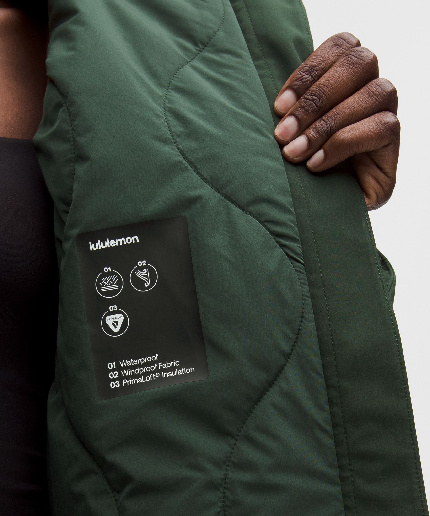 Lululemon Oversized Insulated Rain Coat