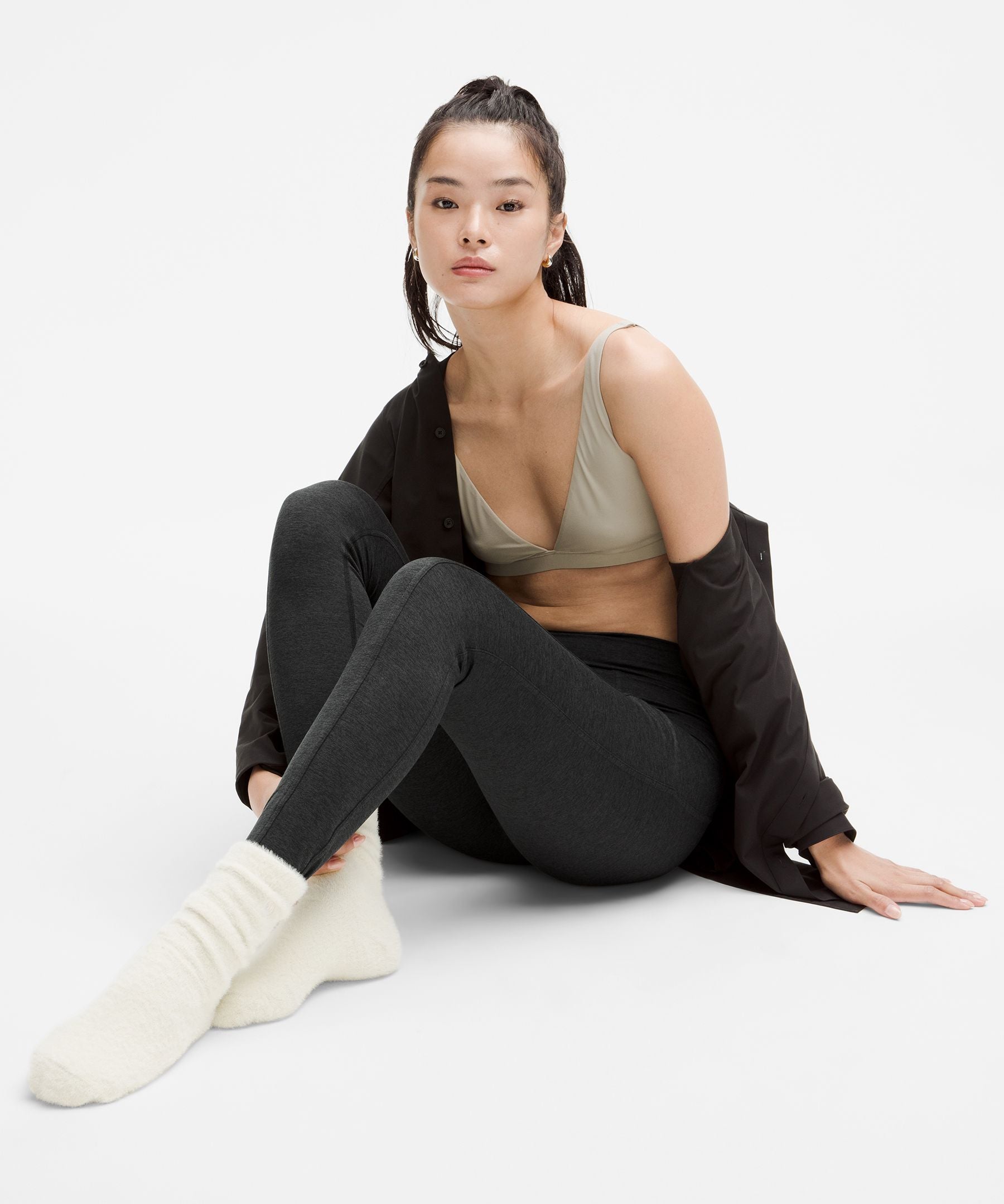 Lululemon Women's Softy Suedey High-Rise Tight 25"