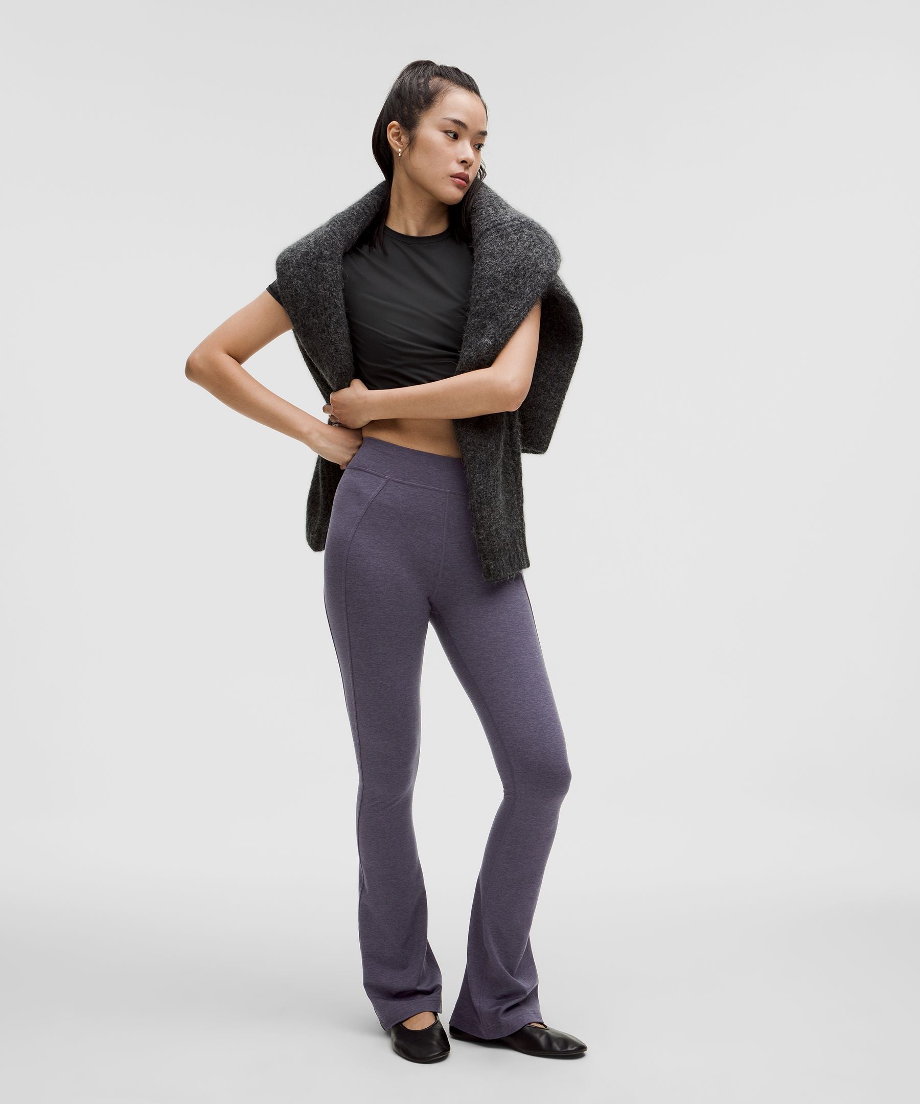 Lululemon Softy Suedey Split-Hem High-Rise Mini-Flare Pant *Regular