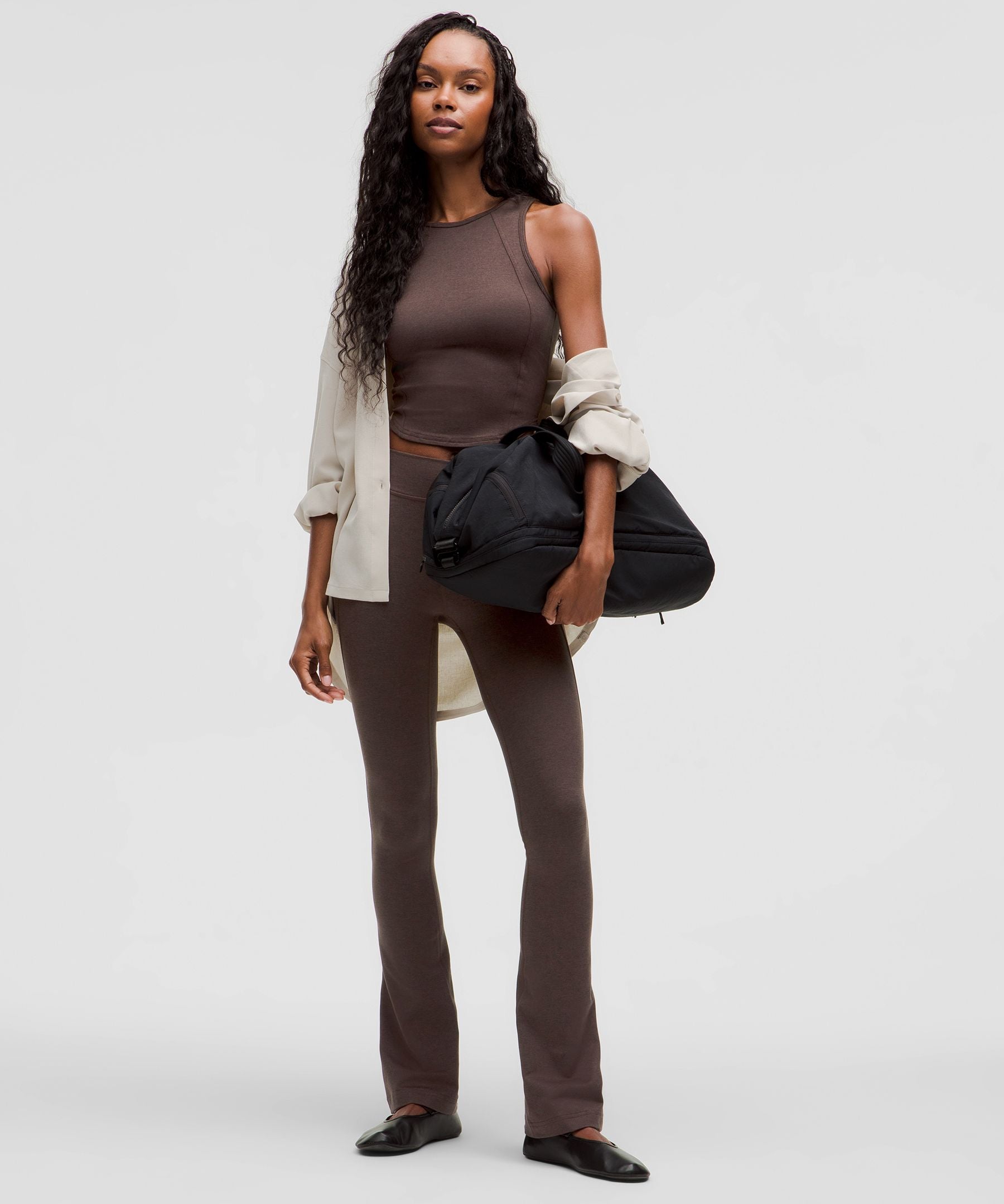 Lululemon Softy Suedey Split-Hem High-Rise Mini-Flare Pant *Regular