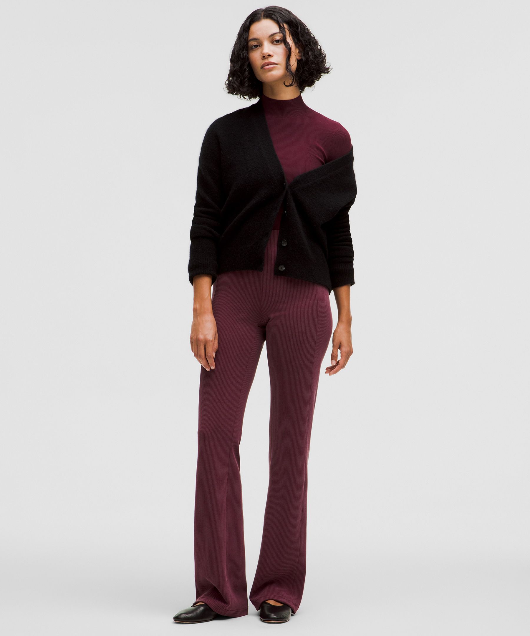 Lululemon Ribbed Softstreme Flared Pant *Regular