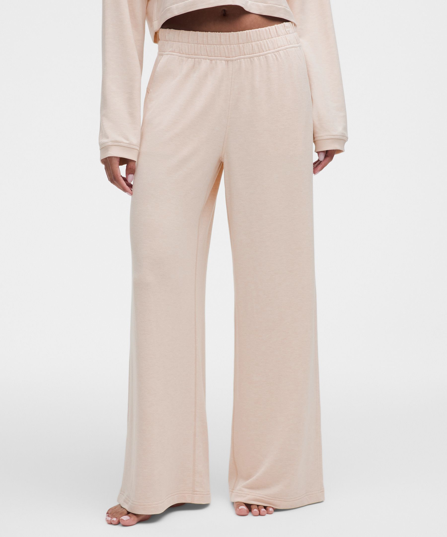 Lululemon BeCalm Mid-Rise Wide-Leg Pant