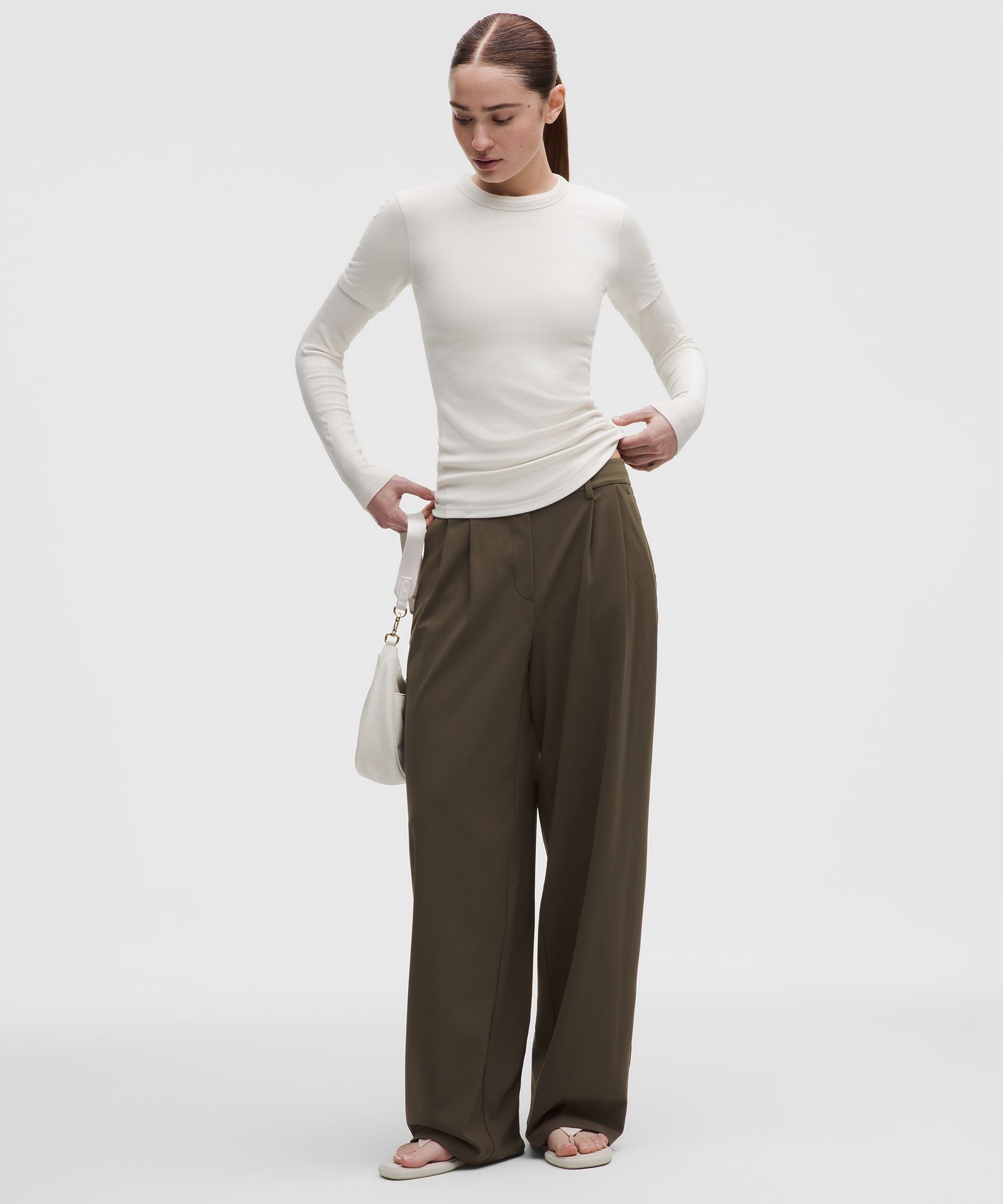Lululemon Women's Daydrift High-Rise Wide-Leg Trouser *Short