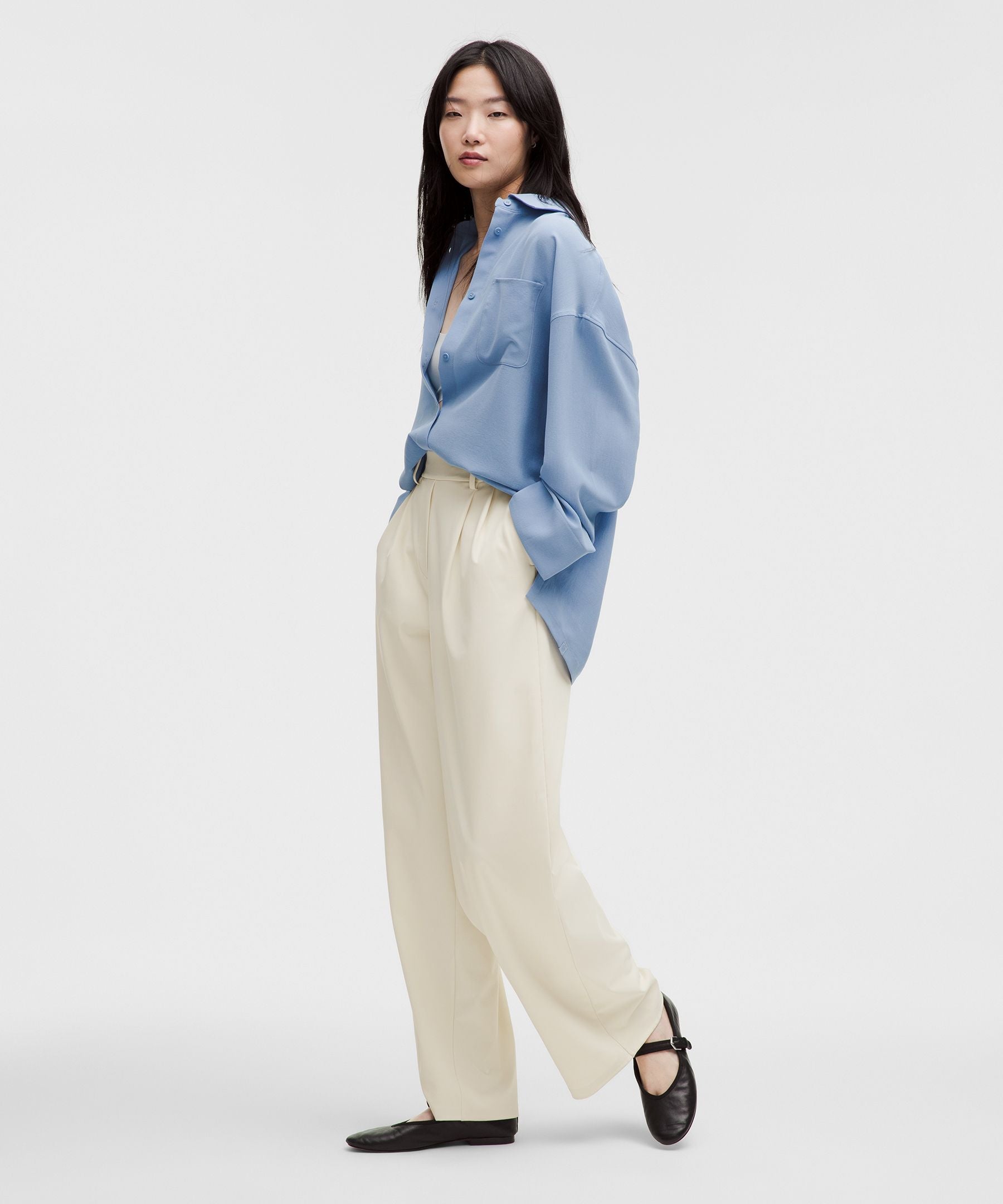 Lululemon Women's Daydrift High-Rise Wide-Leg Trouser *Short